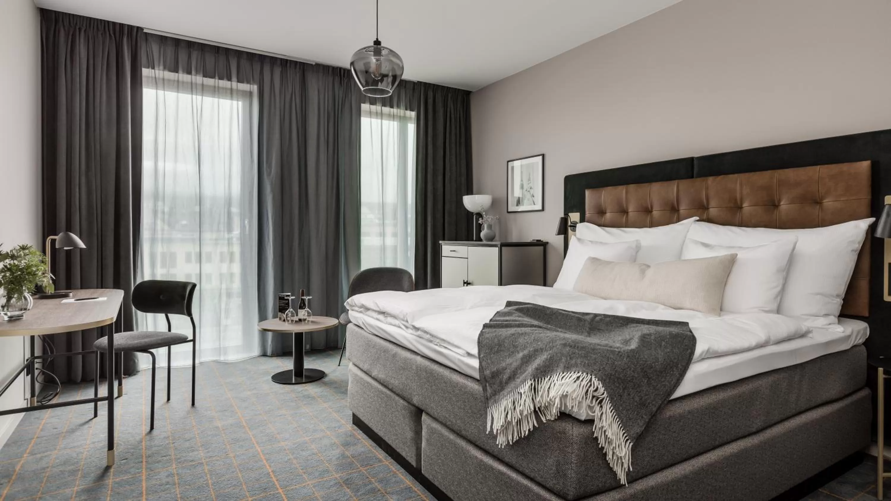 Bed in Clarion Hotel Sundsvall