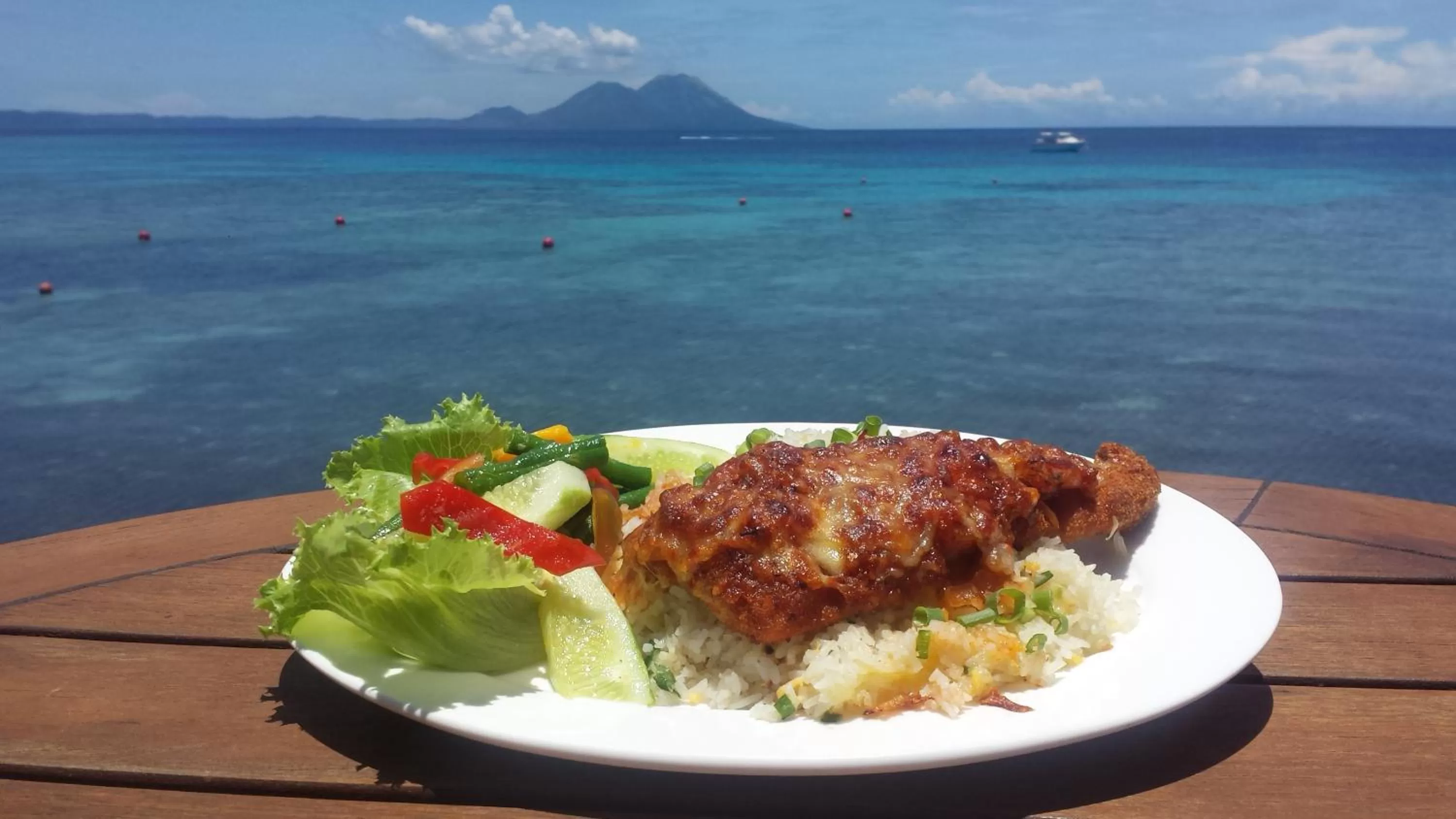 Food close-up in Rapopo Plantation Resort