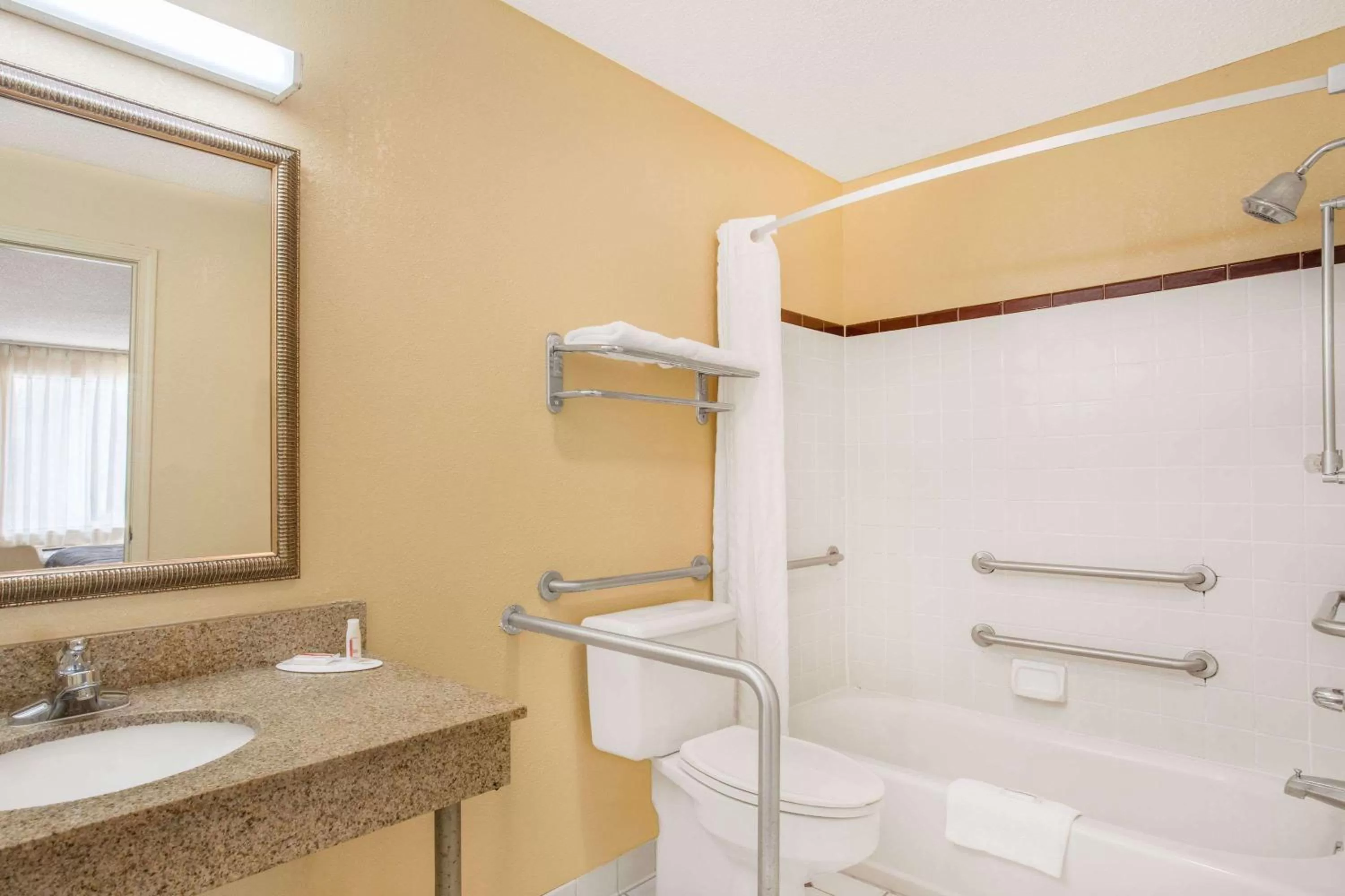 Bathroom in Super 8 by Wyndham Sumter