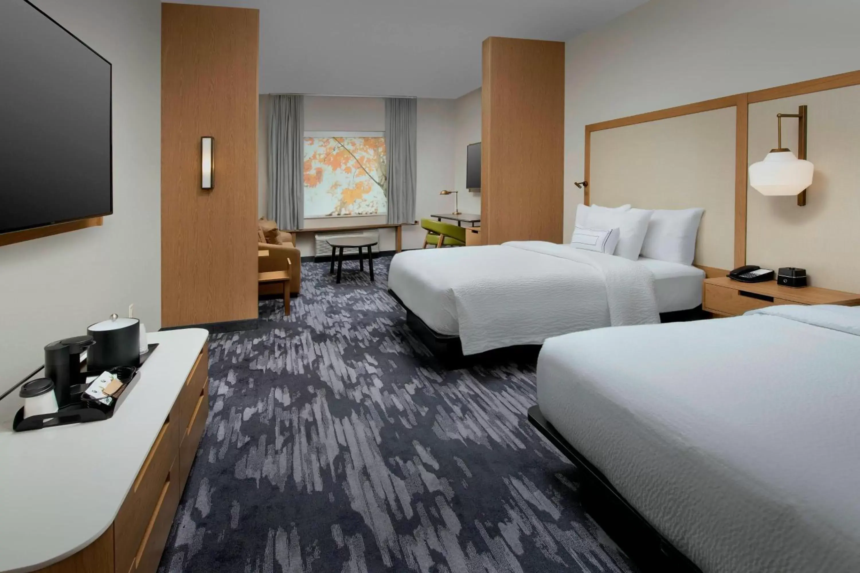 Photo of the whole room, Bed in Fairfield Inn & Suites by Marriott Miami Airport West/Doral