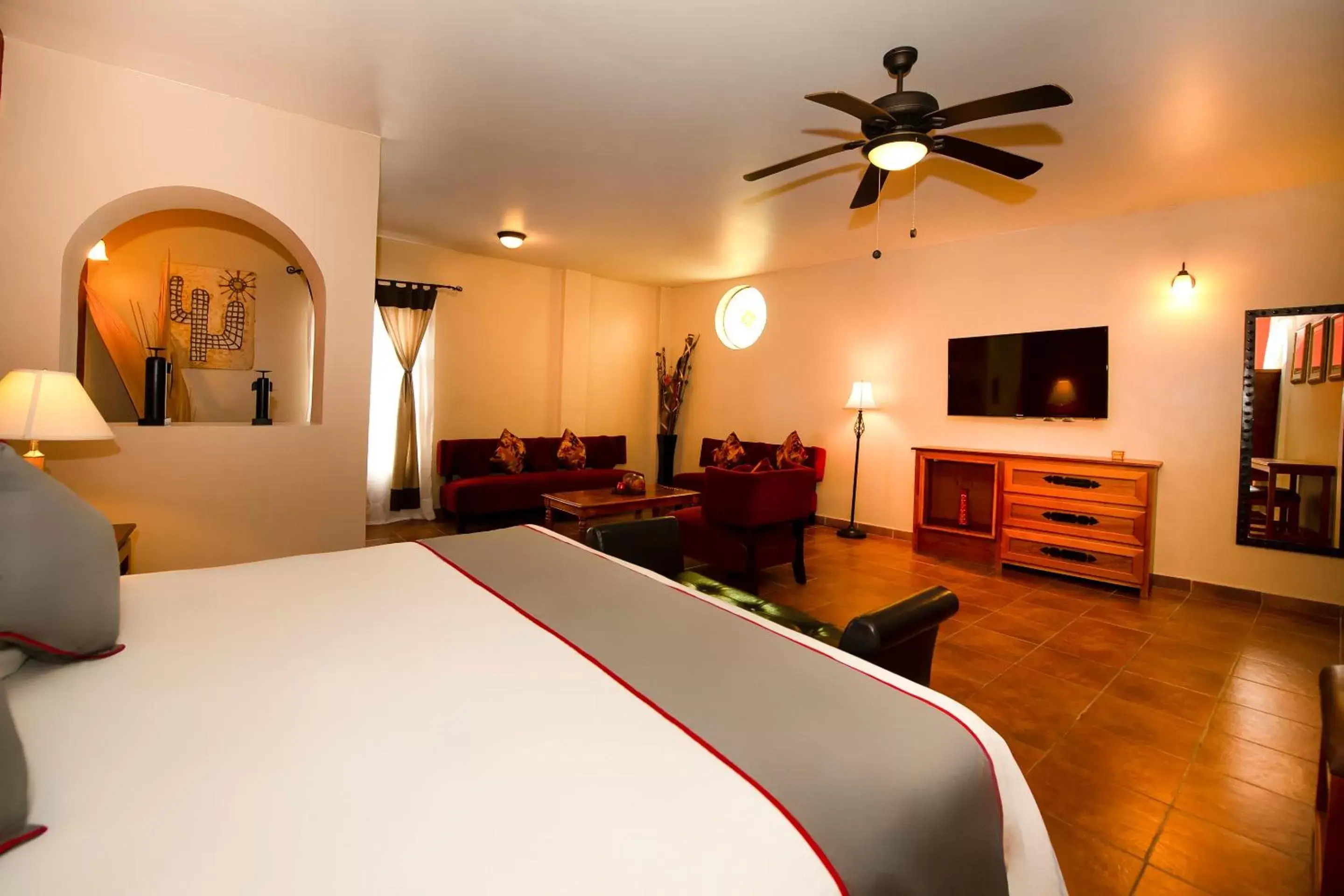 Bedroom in La Casona Tequisquiapan Hotel & Spa