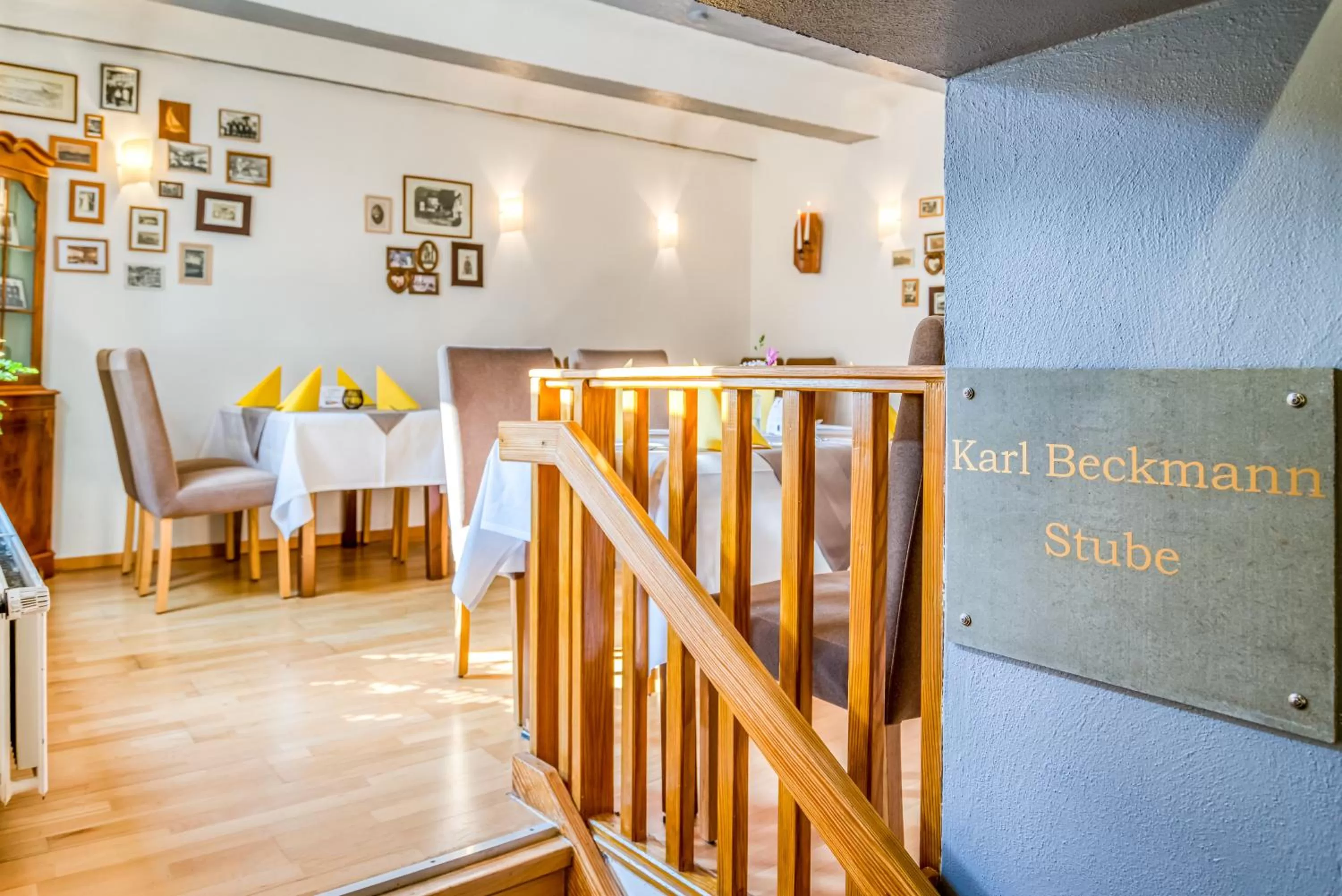 Restaurant/places to eat in Hotel Beckmann