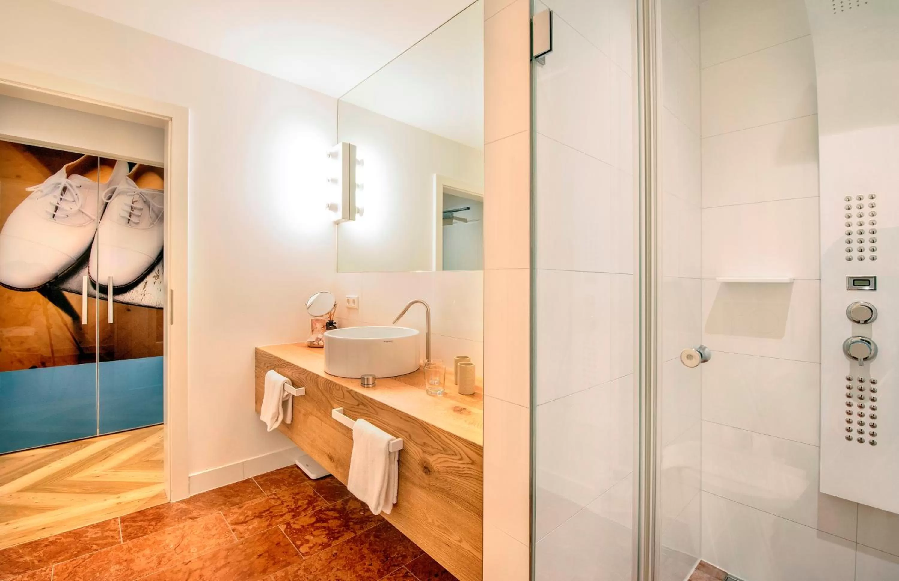 Bathroom in Small Luxury Hotel Goldgasse