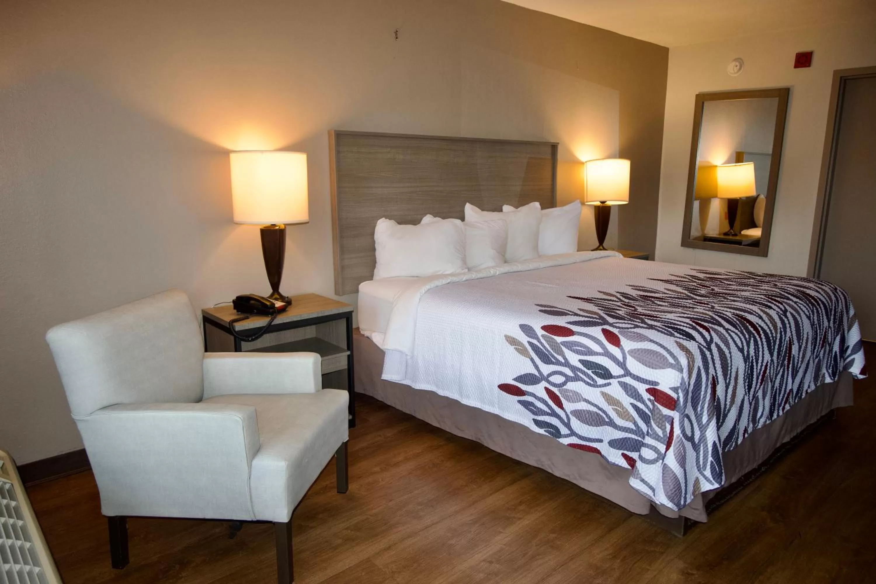 Bed in Red Roof Inn Savannah North I-95 - Port Wentworth