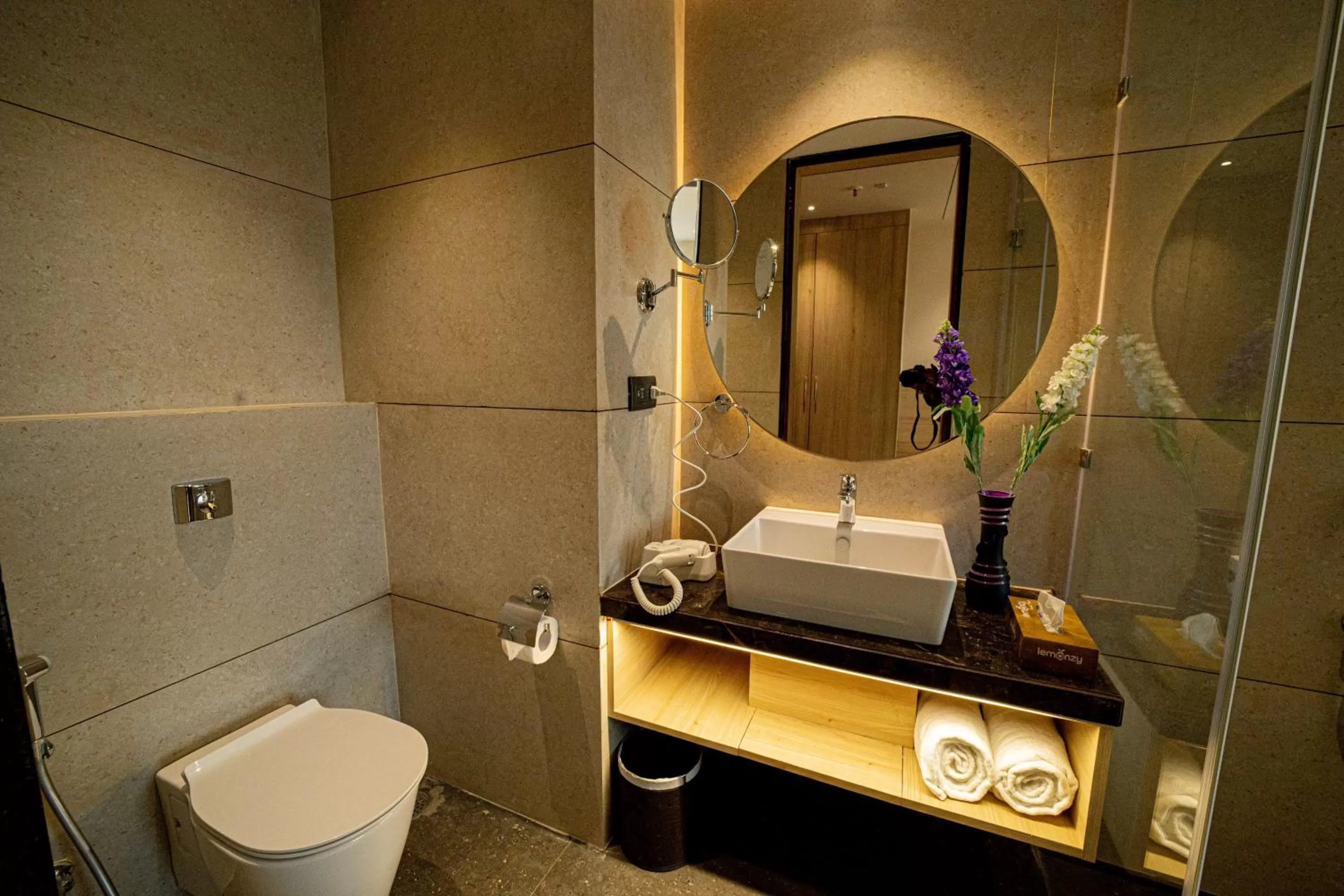 Bathroom in The Monarch at Chakan MIDC, Pune