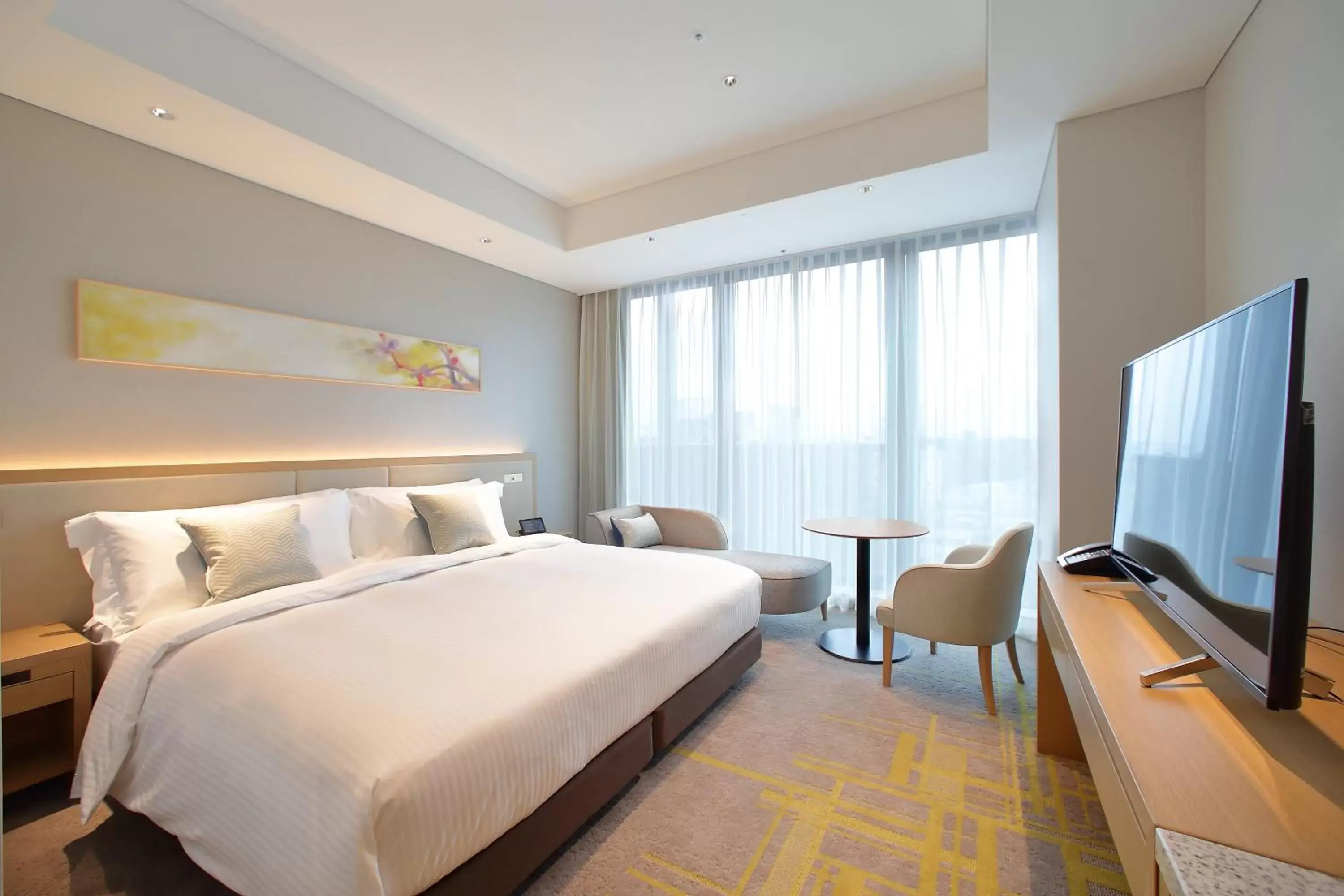 Photo of the whole room, Bed in Miyako Hotel Hakata