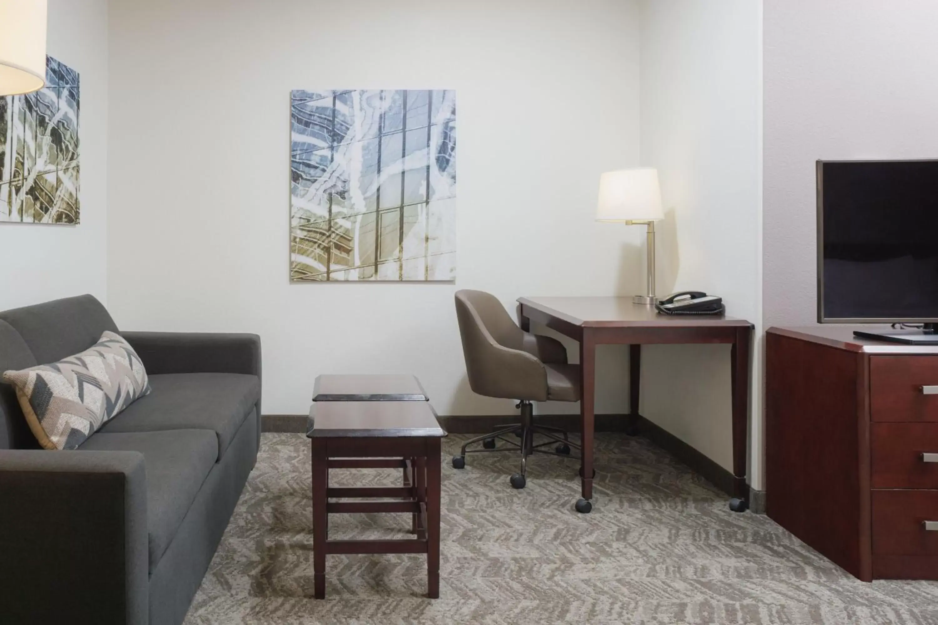 Living room, Seating Area in SpringHill Suites Knoxville At Turkey Creek