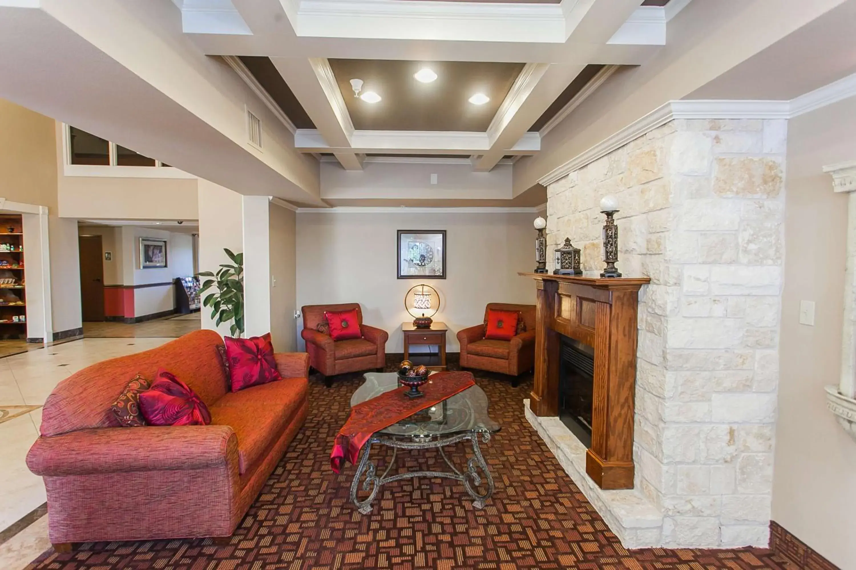Lobby or reception, Seating Area in Best Western Plus Georgetown Inn & Suites