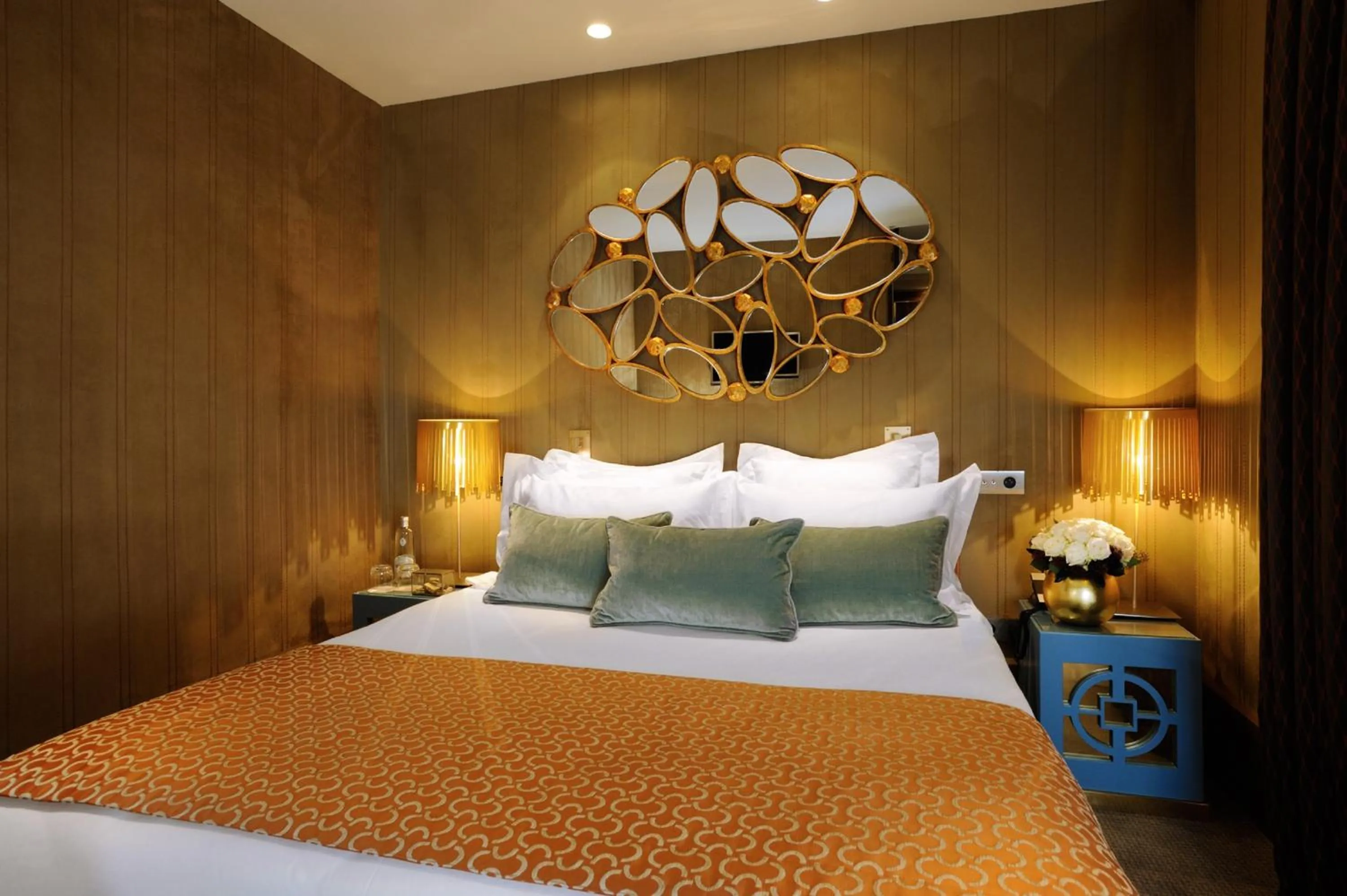 Bedroom, Bed in Hôtel Baume