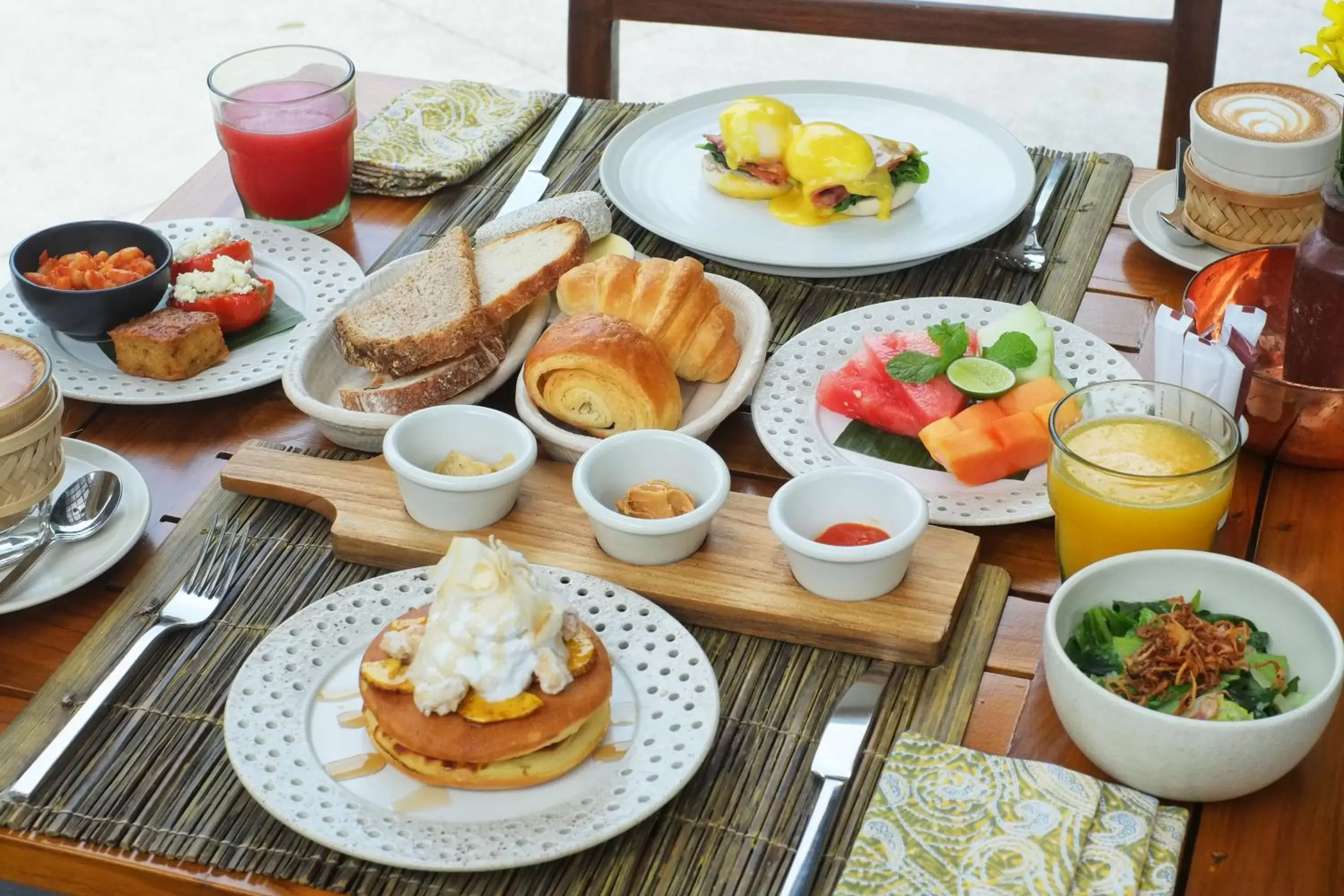 American breakfast, Breakfast in Bisma Eight - CHSE Certified