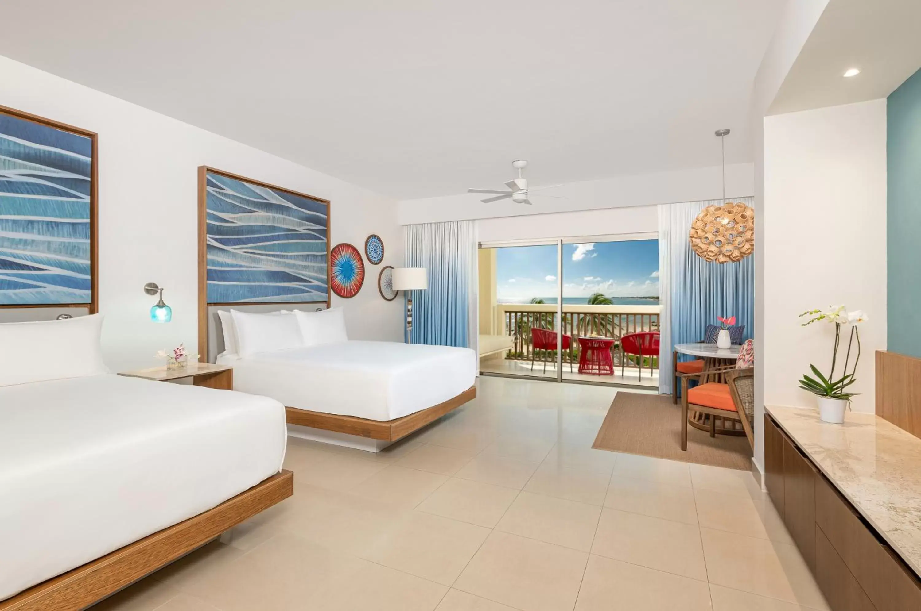 Bedroom in Hyatt Ziva Riviera Cancun All-Inclusive