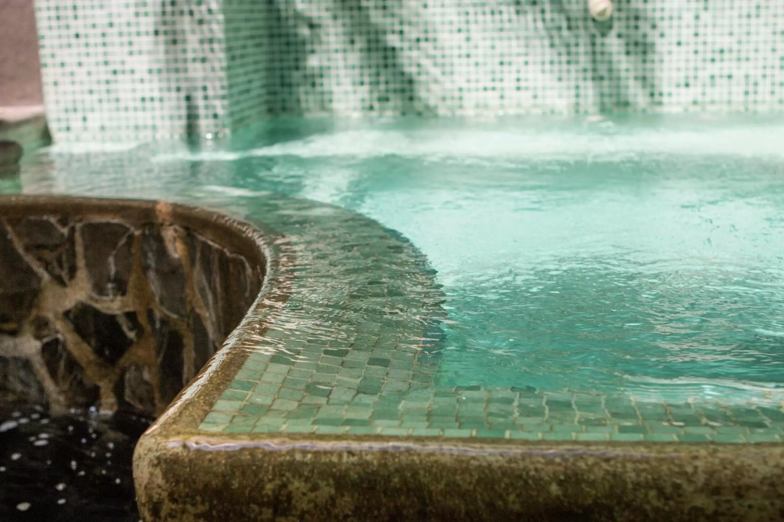 Hot Spring Bath, Swimming Pool in Rincon del Valle Hotel & Suites