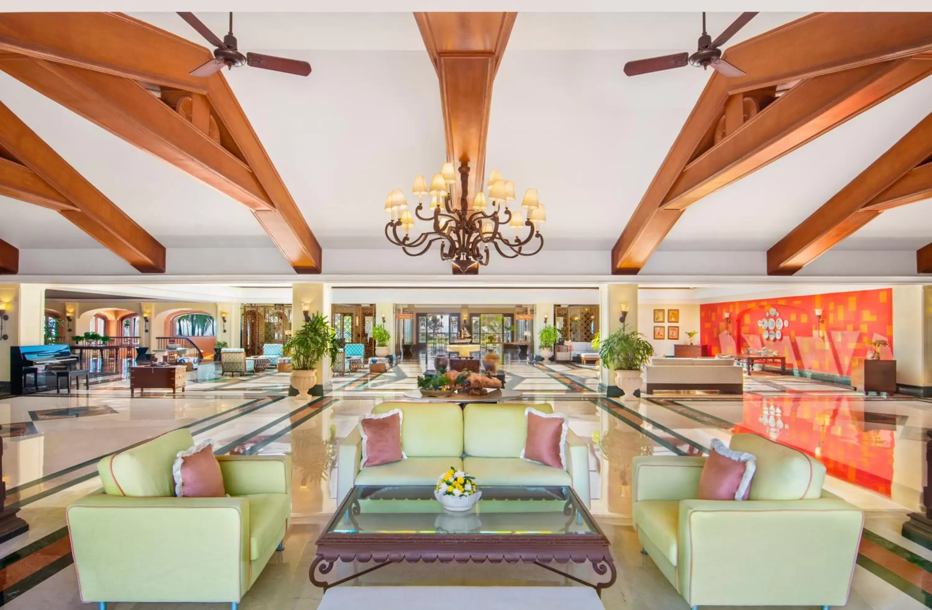 Lobby or reception in Taj Exotica Resort & Spa, Goa