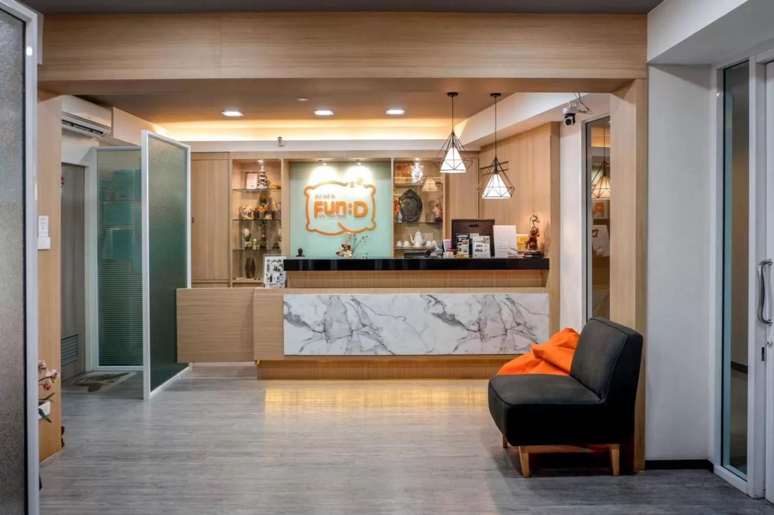 Lobby or reception in Fun-D City View SHA Plus