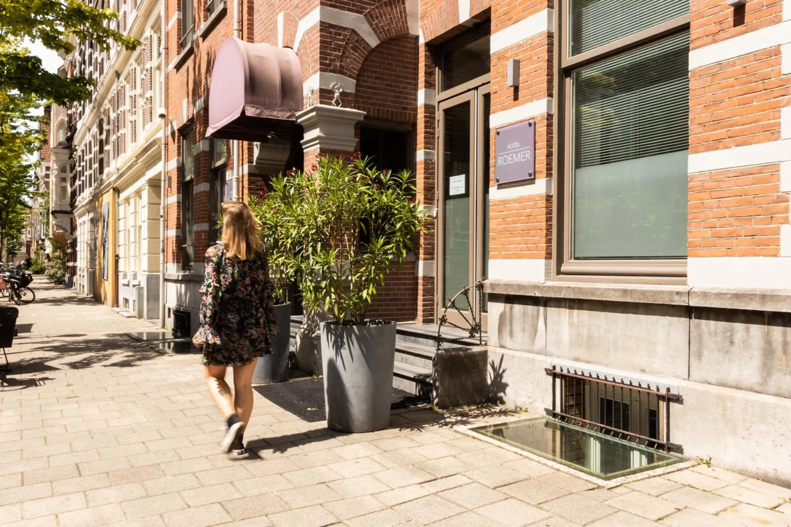 Property building in Hotel Roemer Amsterdam