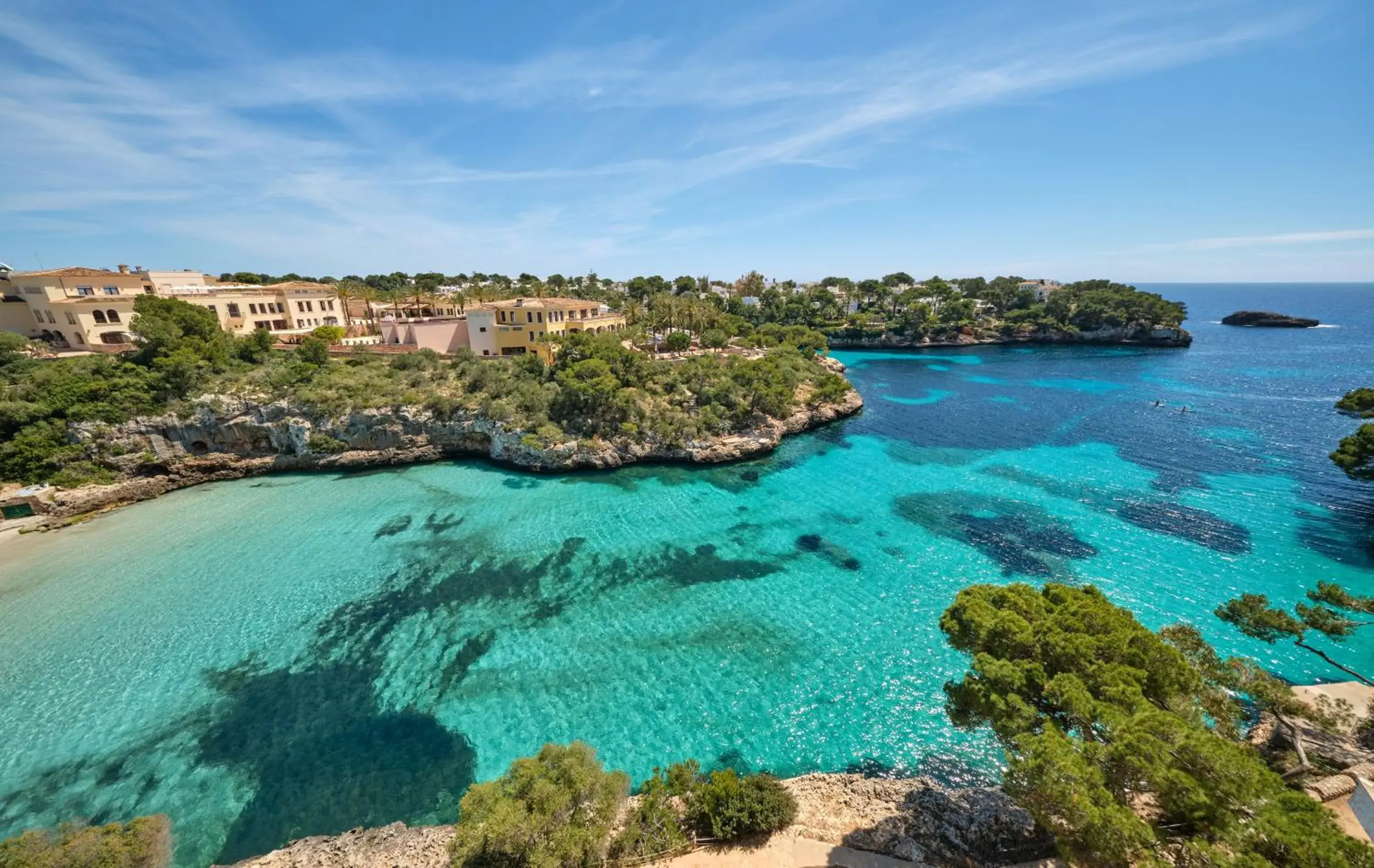 Beach, Bird's-eye View in Barcelo Aguamarina