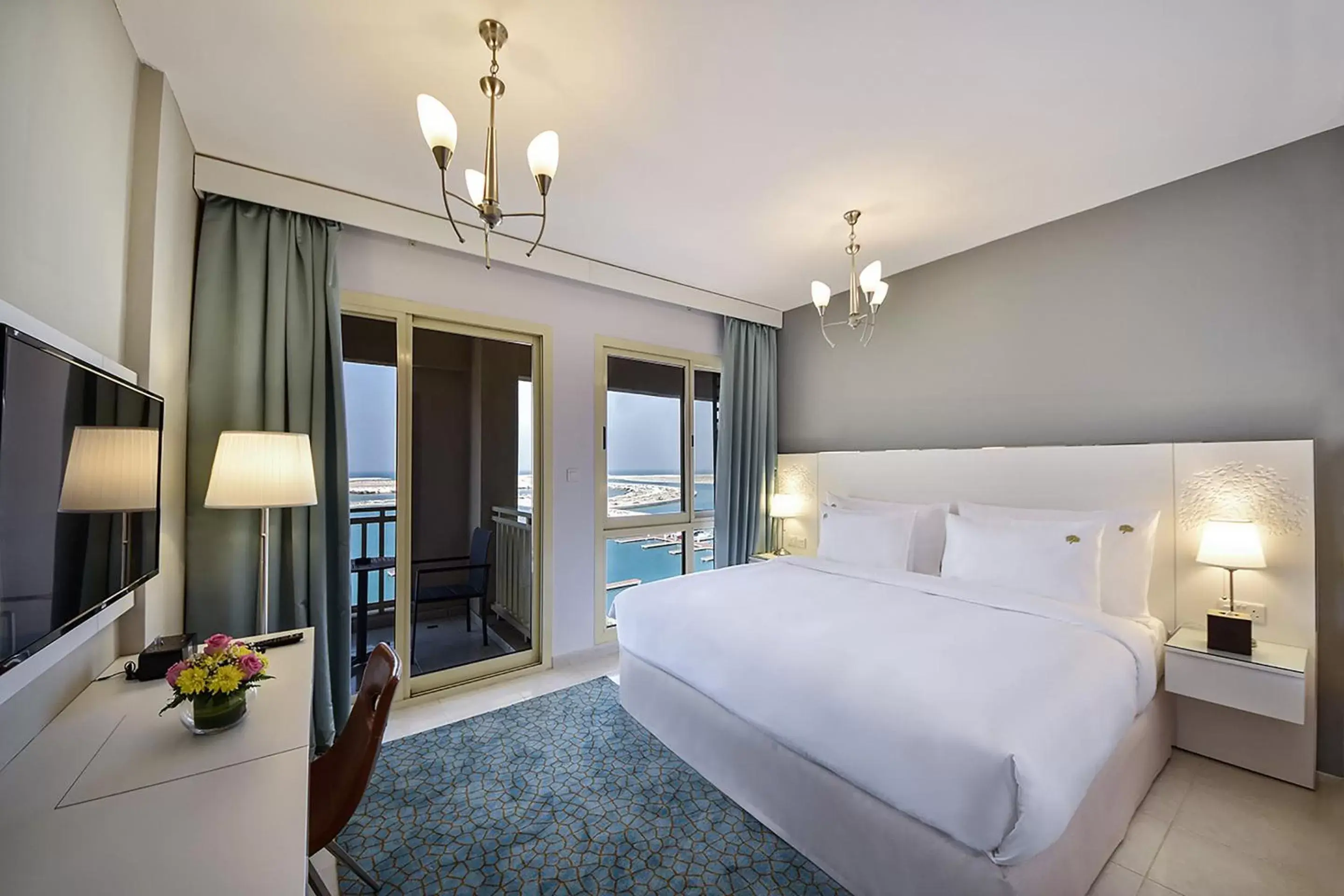Bedroom in Jannah Hotel Apartments & Villas