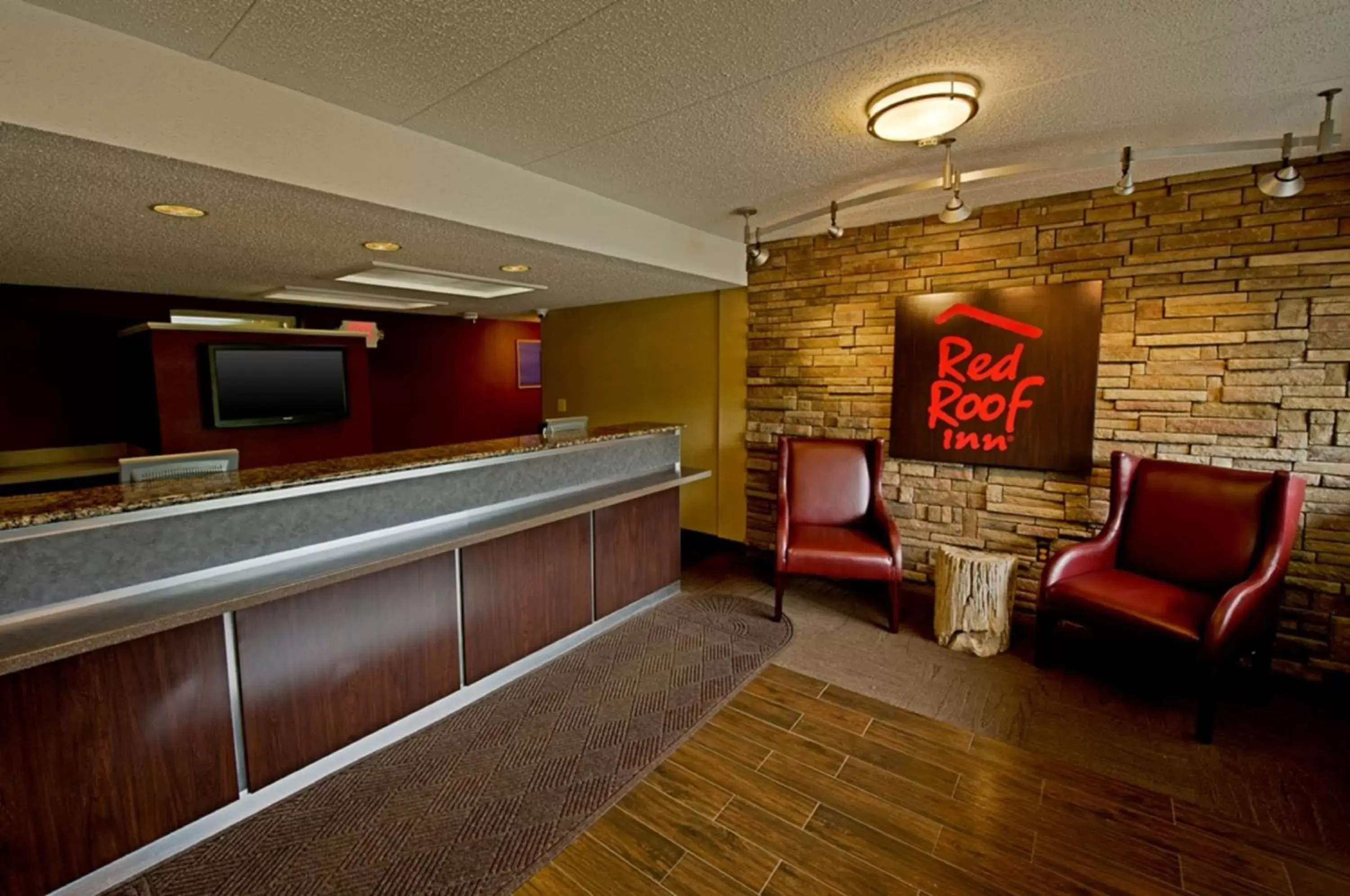 Lobby or reception, Lobby/Reception in Red Roof Inn Pittsburgh North Cranberry Township