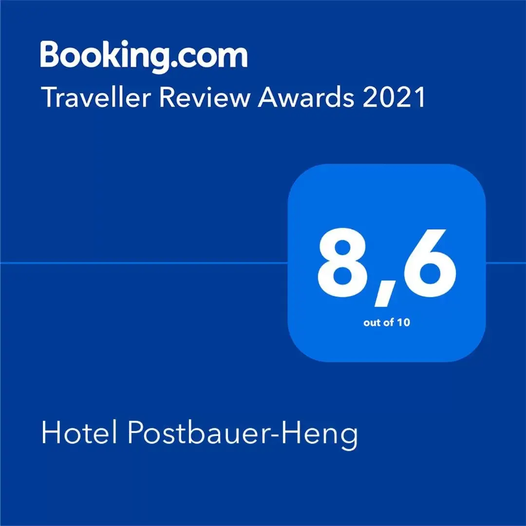 Certificate/Award, Logo/Certificate/Sign/Award in Hotel Postbauer-Heng