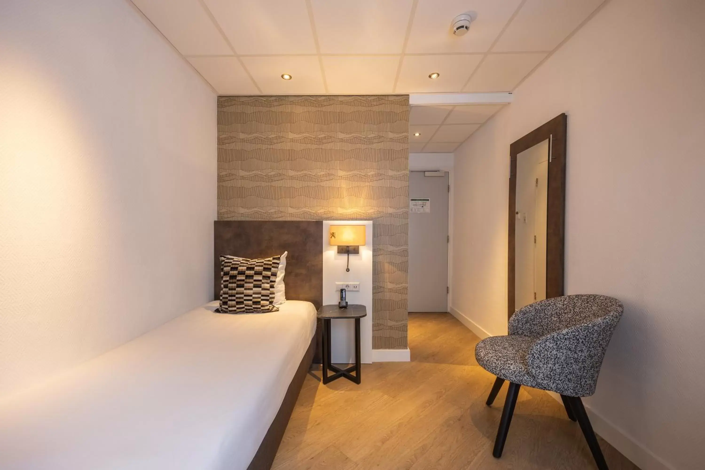 Bedroom, Bed in Hotel Amsterdam De Roode Leeuw