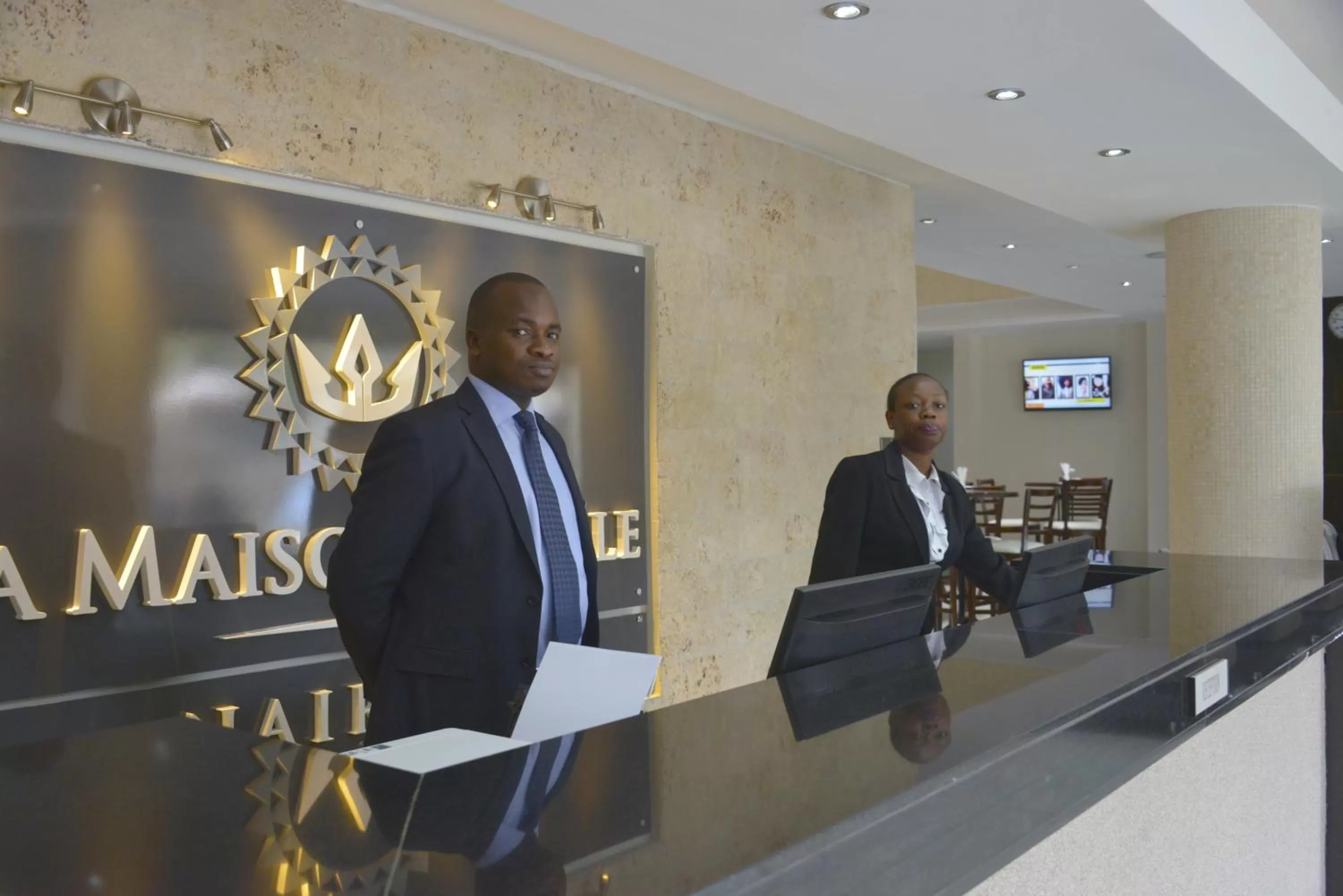 Lobby or reception in La Maison Royale