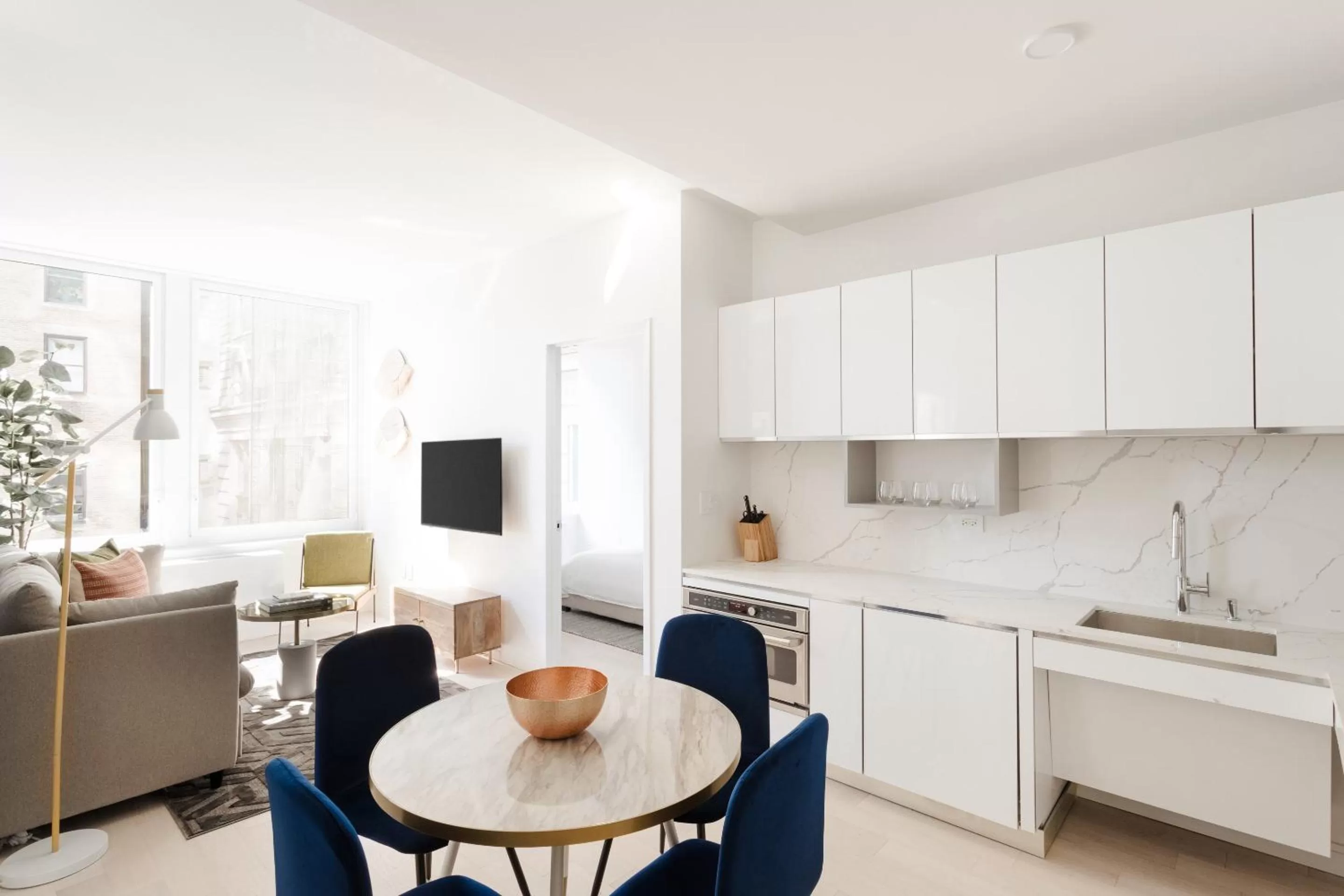 Three-Bedroom Apartment in Sonder by Marriott Bonvoy Battery Park Apartments Financial District