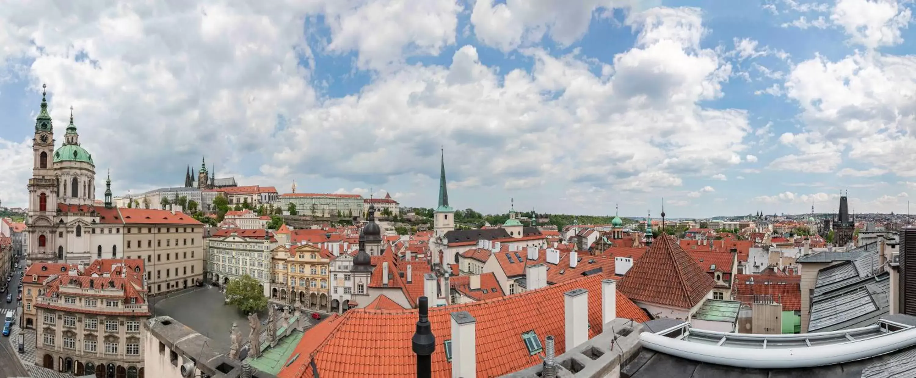 View (from property/room) in Malostranská Residence