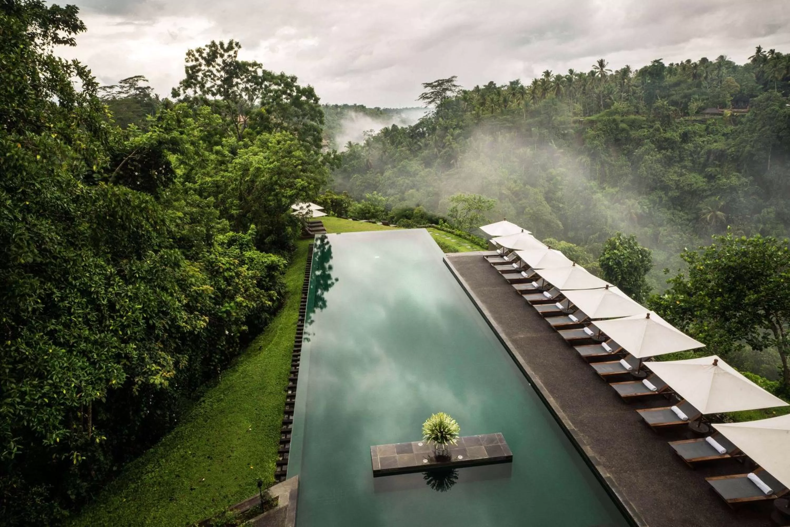 Natural landscape in Alila Ubud