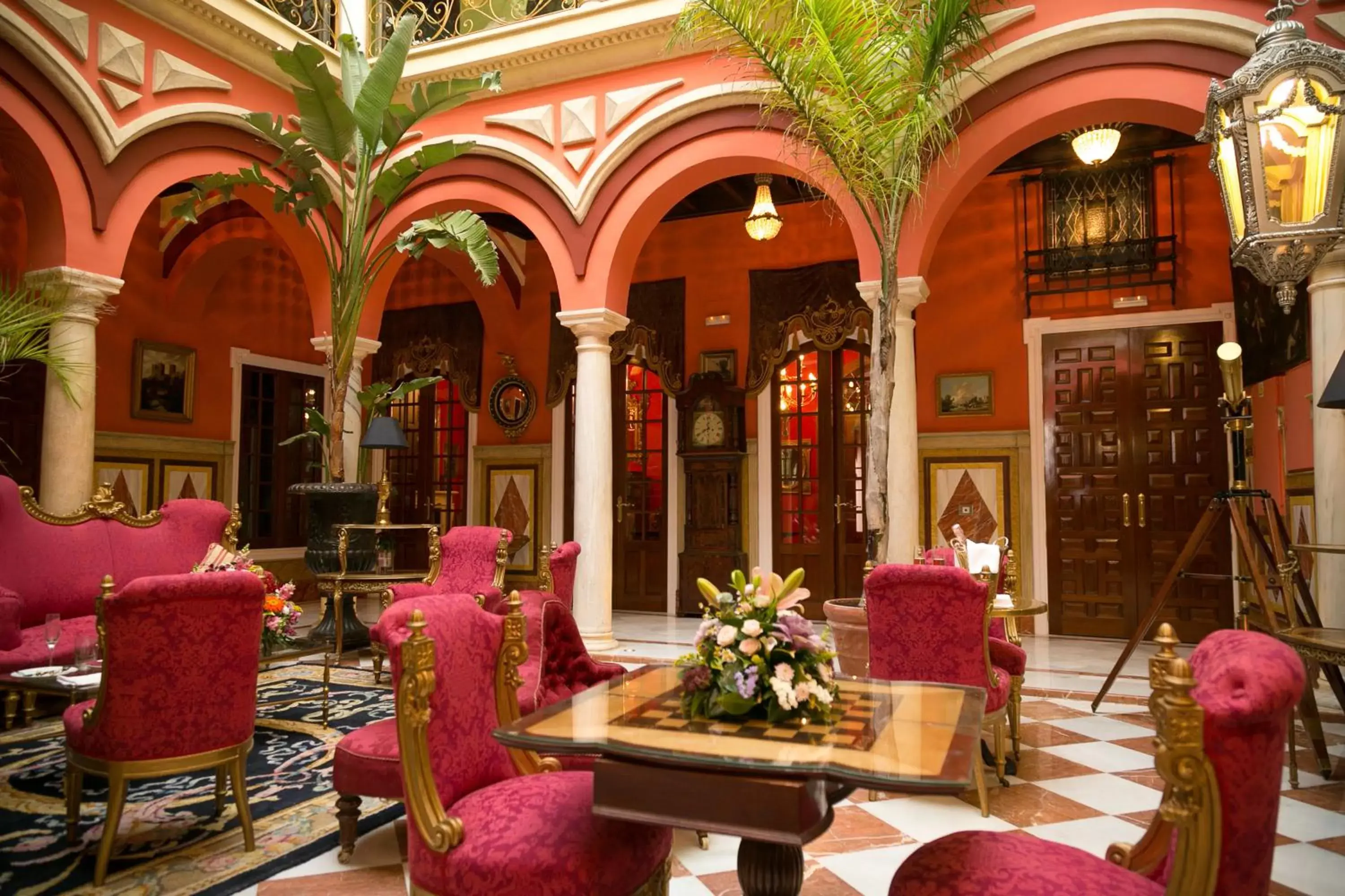 Lobby or reception in Hotel Ateneo Sevilla