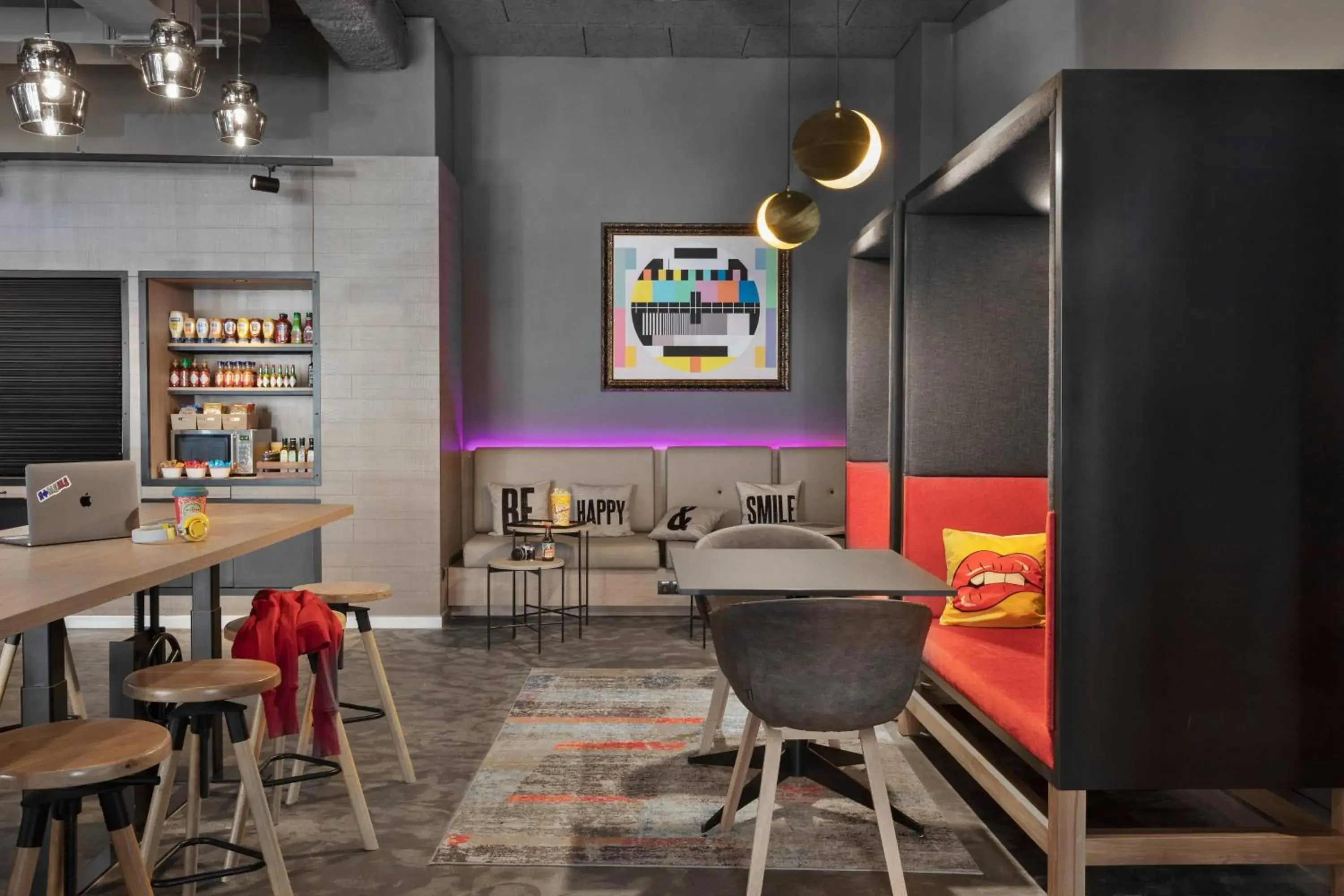 Lobby or reception, Restaurant/Places to Eat in Moxy Bucharest Old Town