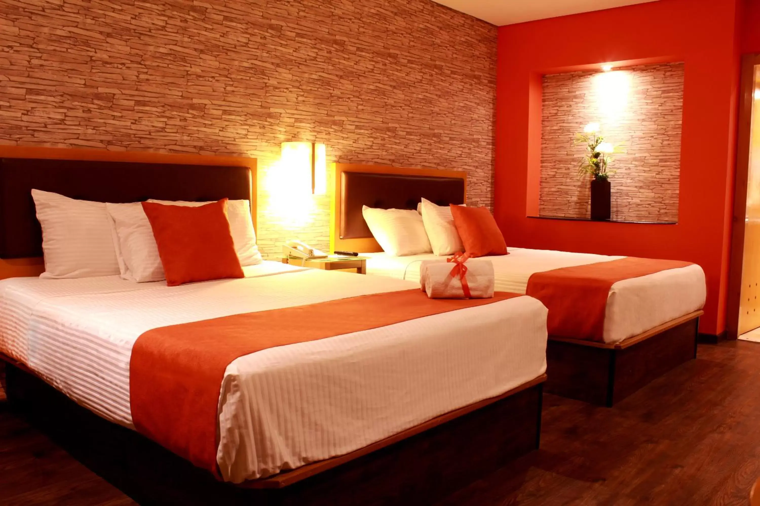 Bedroom, Bed in Hotel Colonial Hermosillo