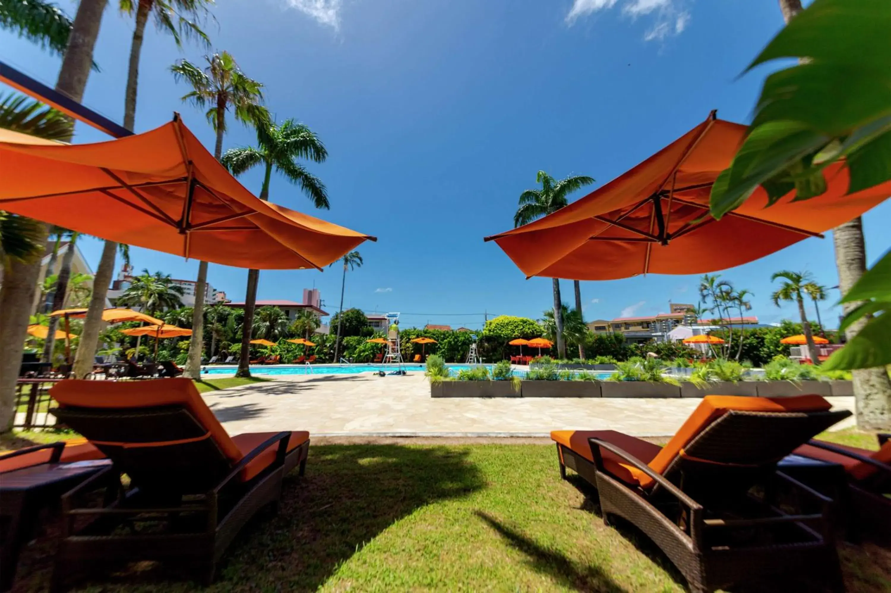 Pool view, Swimming Pool in DoubleTree by Hilton Naha Shuri Castle