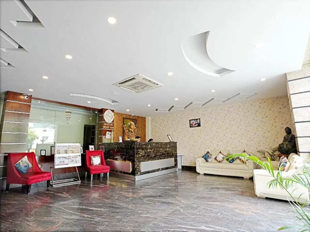 Lobby or reception in Indira Nikunj Rubystone Exotic Lobby or reception in Indira Nikunj Rubystone Exotic