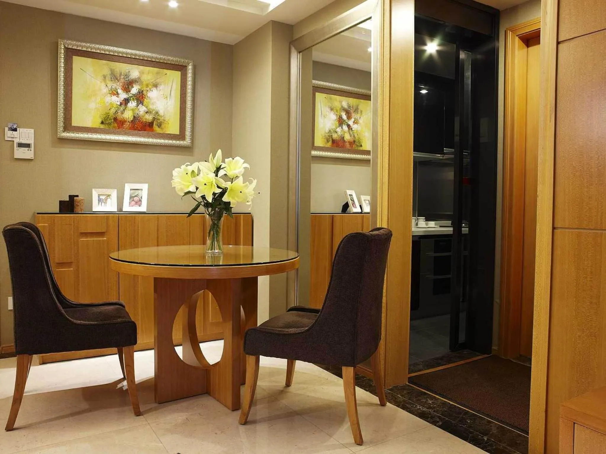 Decorative detail in 广州丹顿行政公寓-珠江新城店