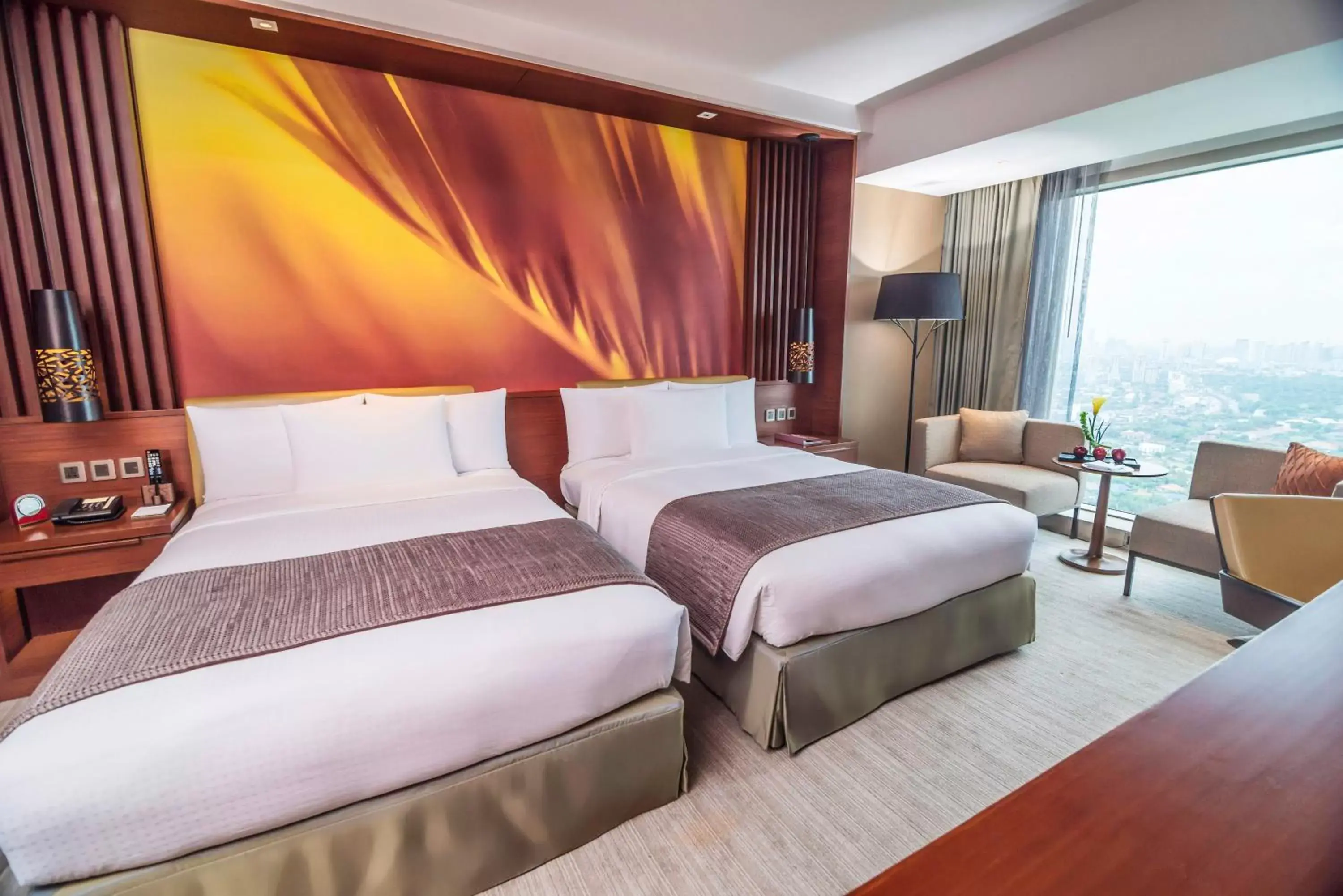 Bedroom, Bed in Marco Polo Ortigas Manila