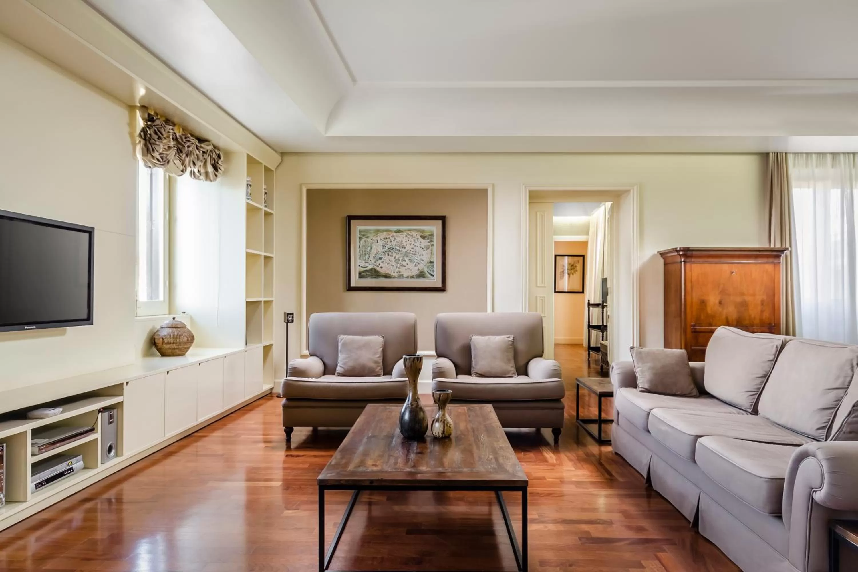 Living room in Eurostars Centrale Palace Hotel