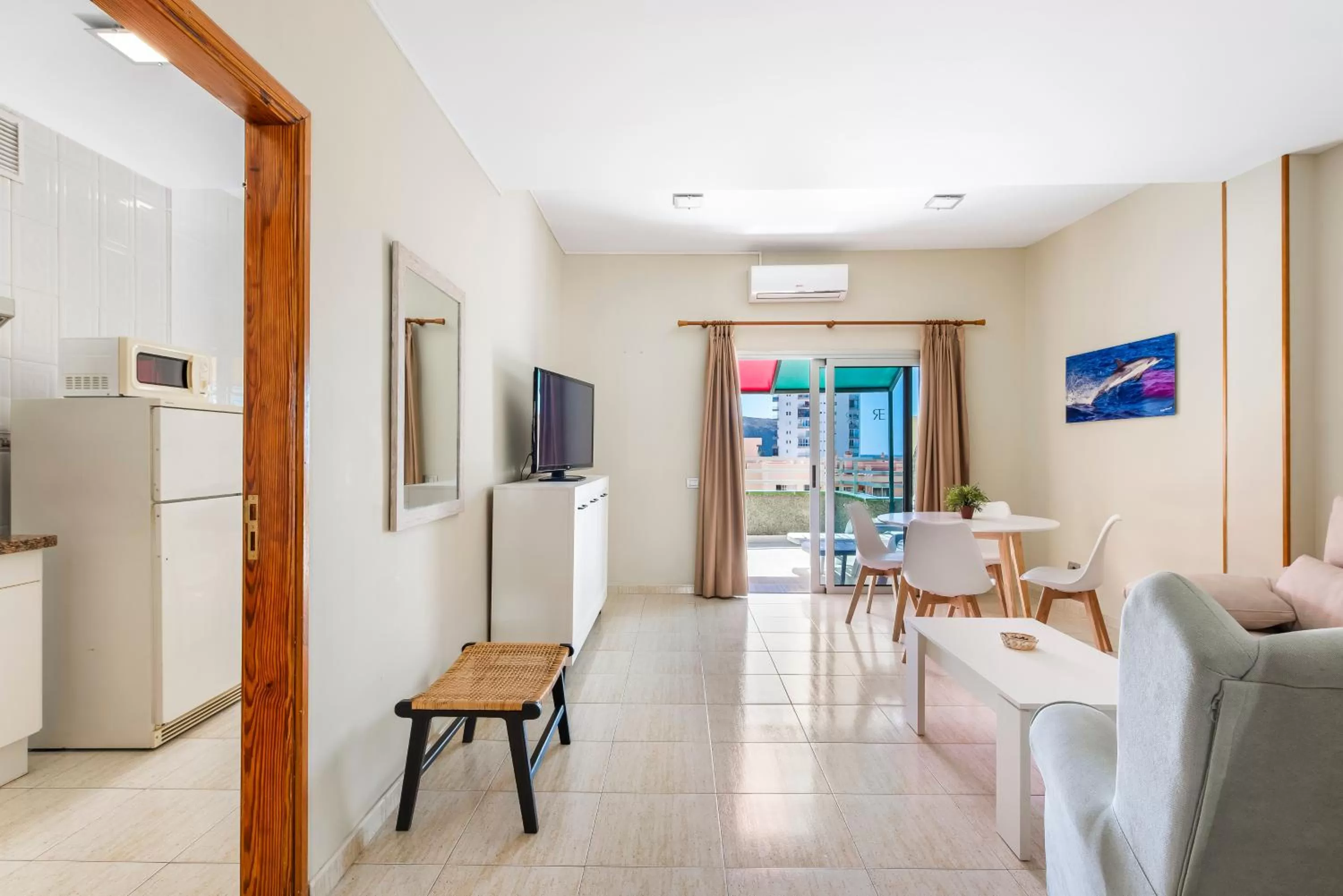 Communal lounge/ TV room in Hotel Andrea´s