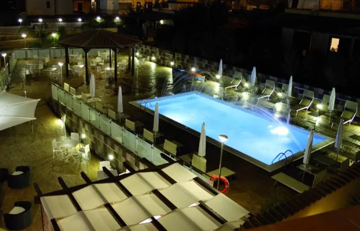 Swimming pool in Hotel Costazzurra Museum & Spa