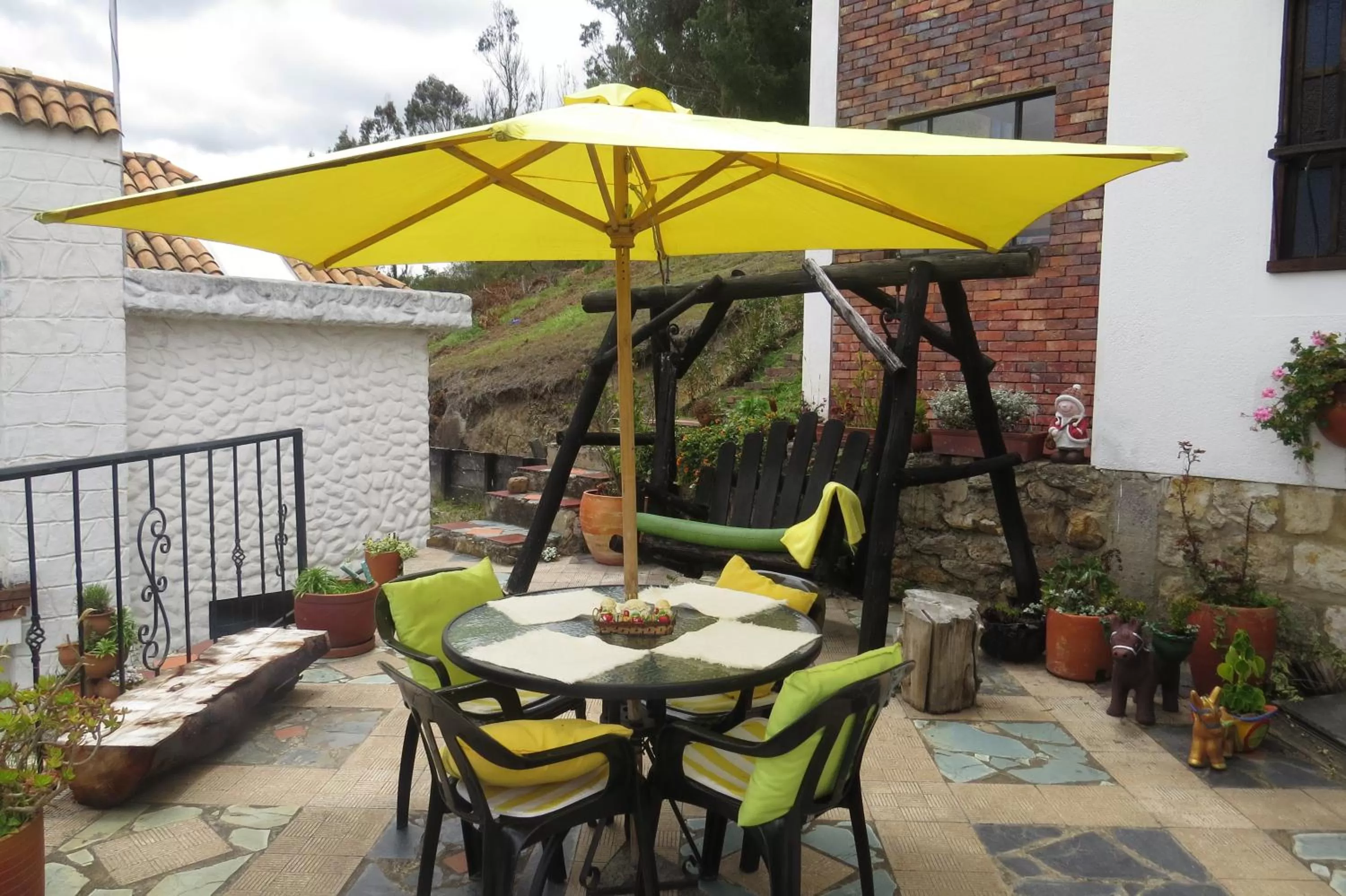 Balcony/Terrace, Restaurant/Places to Eat in El Pedregal Sopó