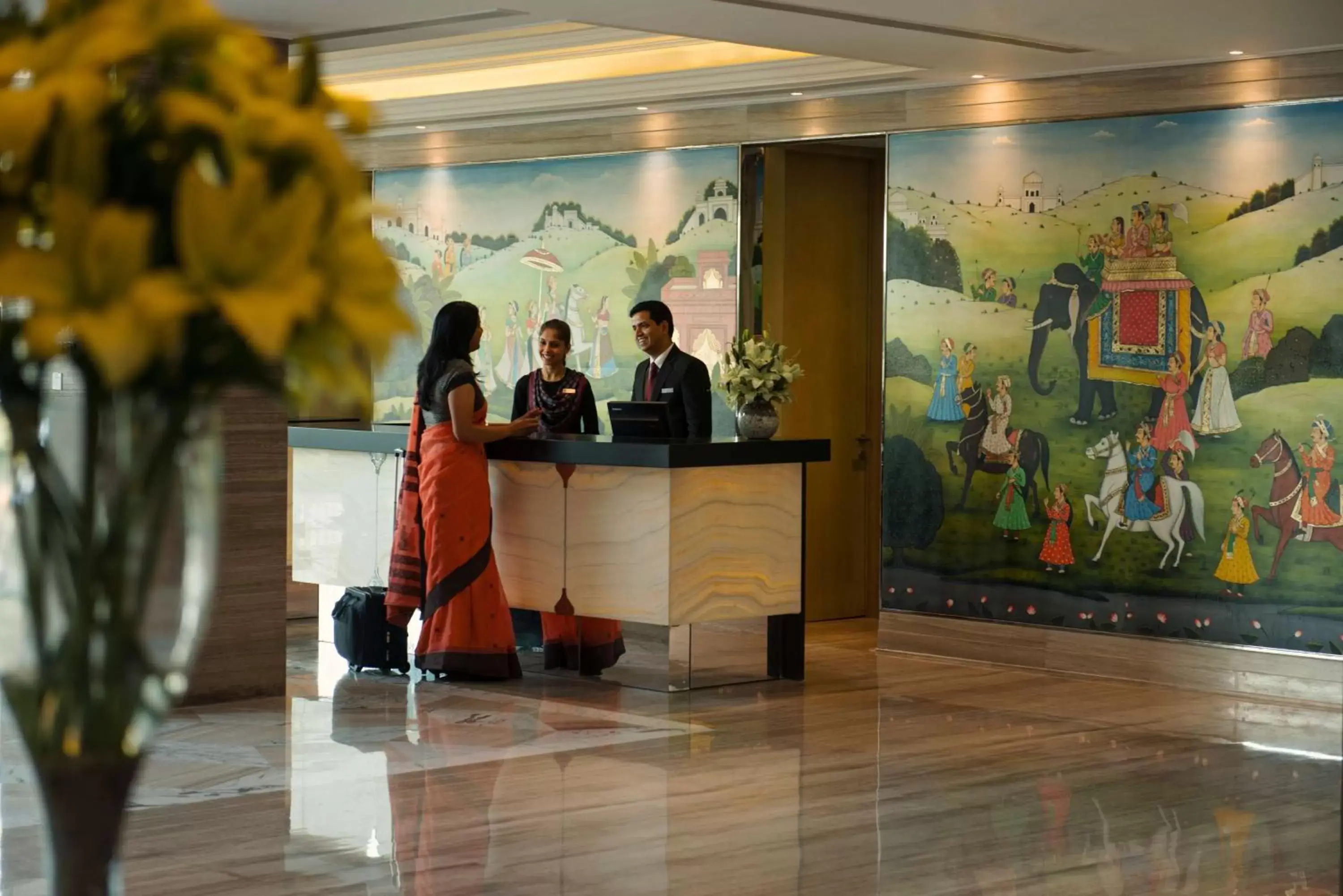 Lobby or reception in Hyatt Regency Ludhiana Lobby or reception in Hyatt Regency Ludhiana