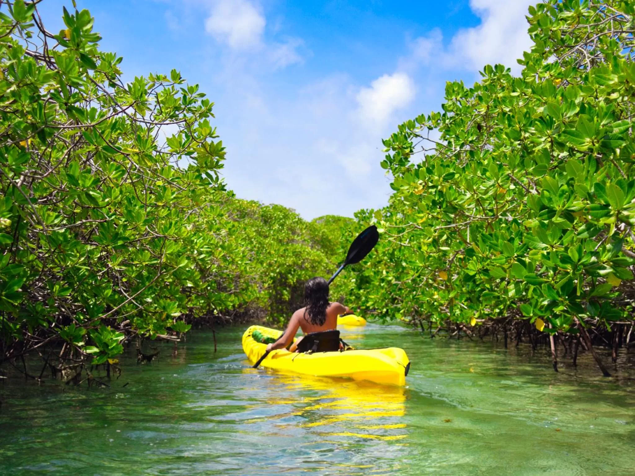 Canoeing in Oceans Edge Key West