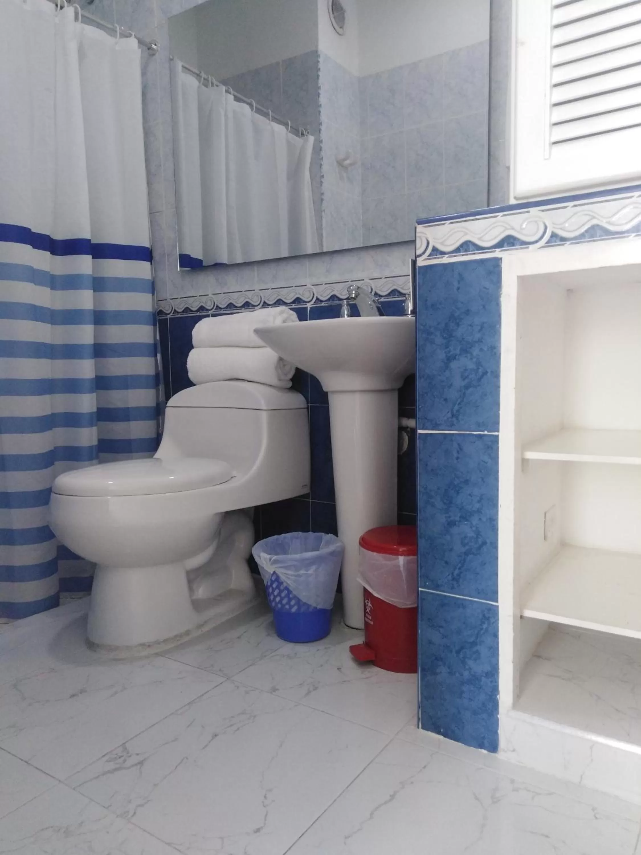 Bathroom in Hotel Zamba