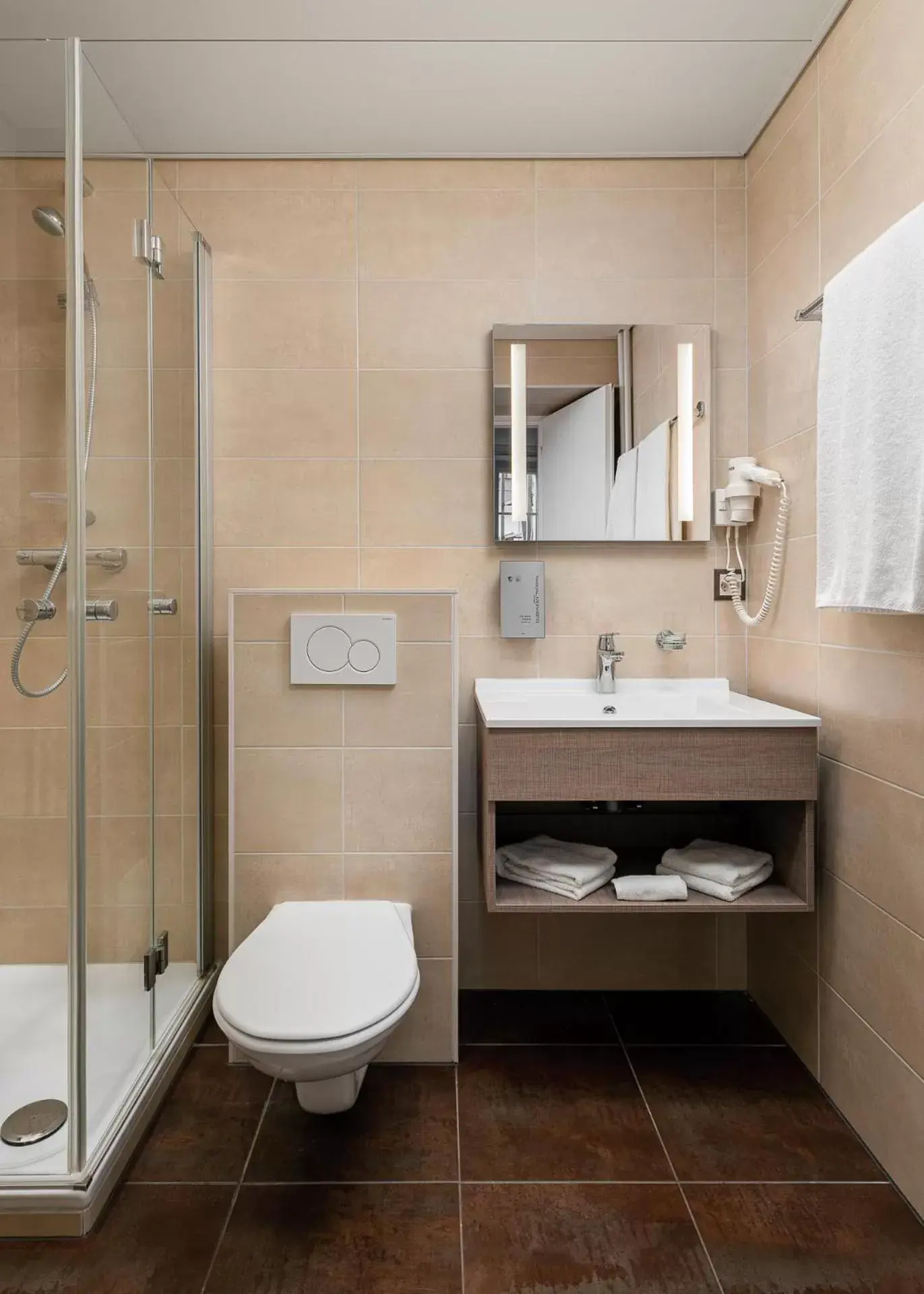 Bathroom in Hôtel des Alpes