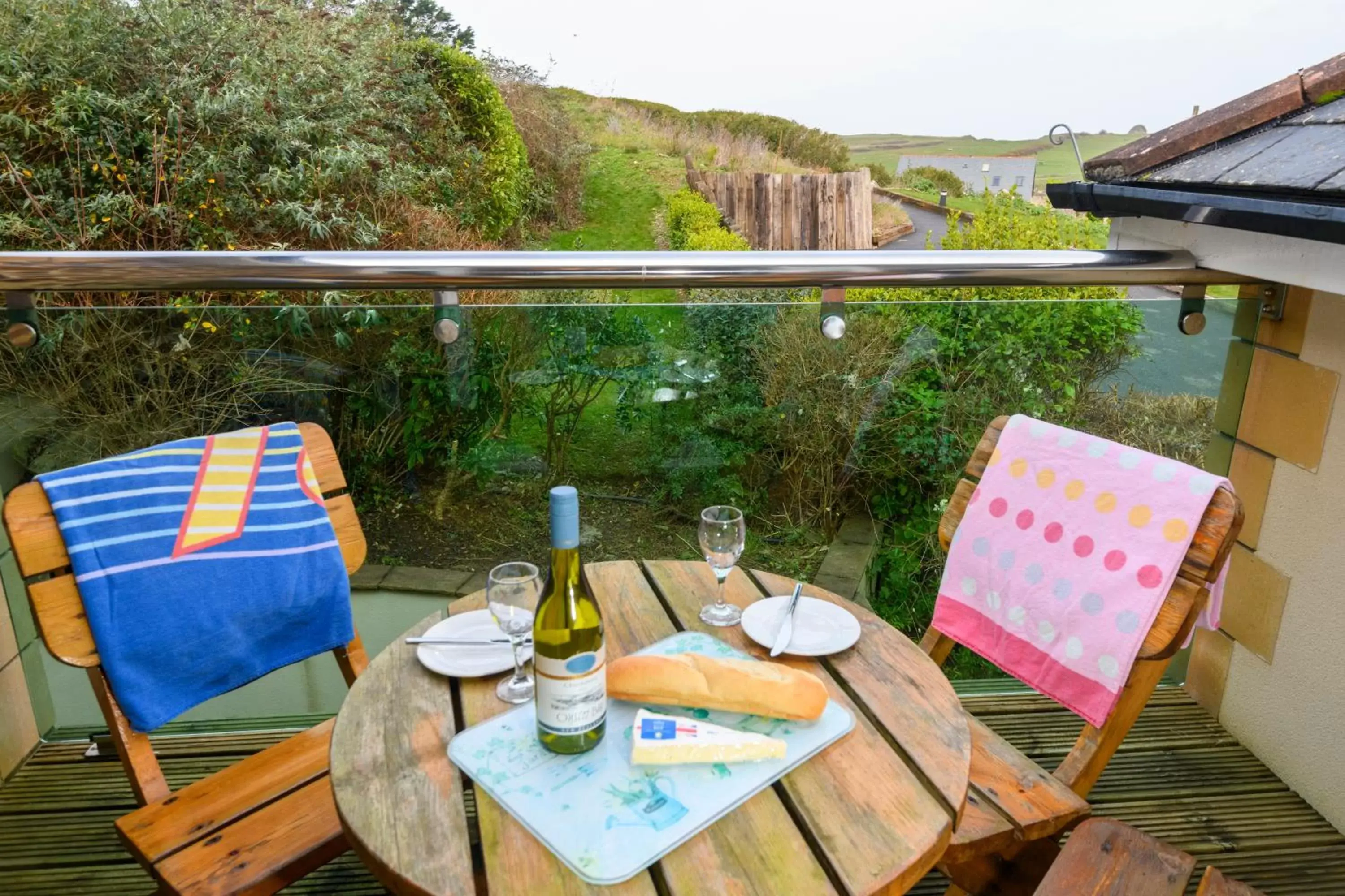 Balcony/Terrace in Porth Veor Manor Villas & Apartments