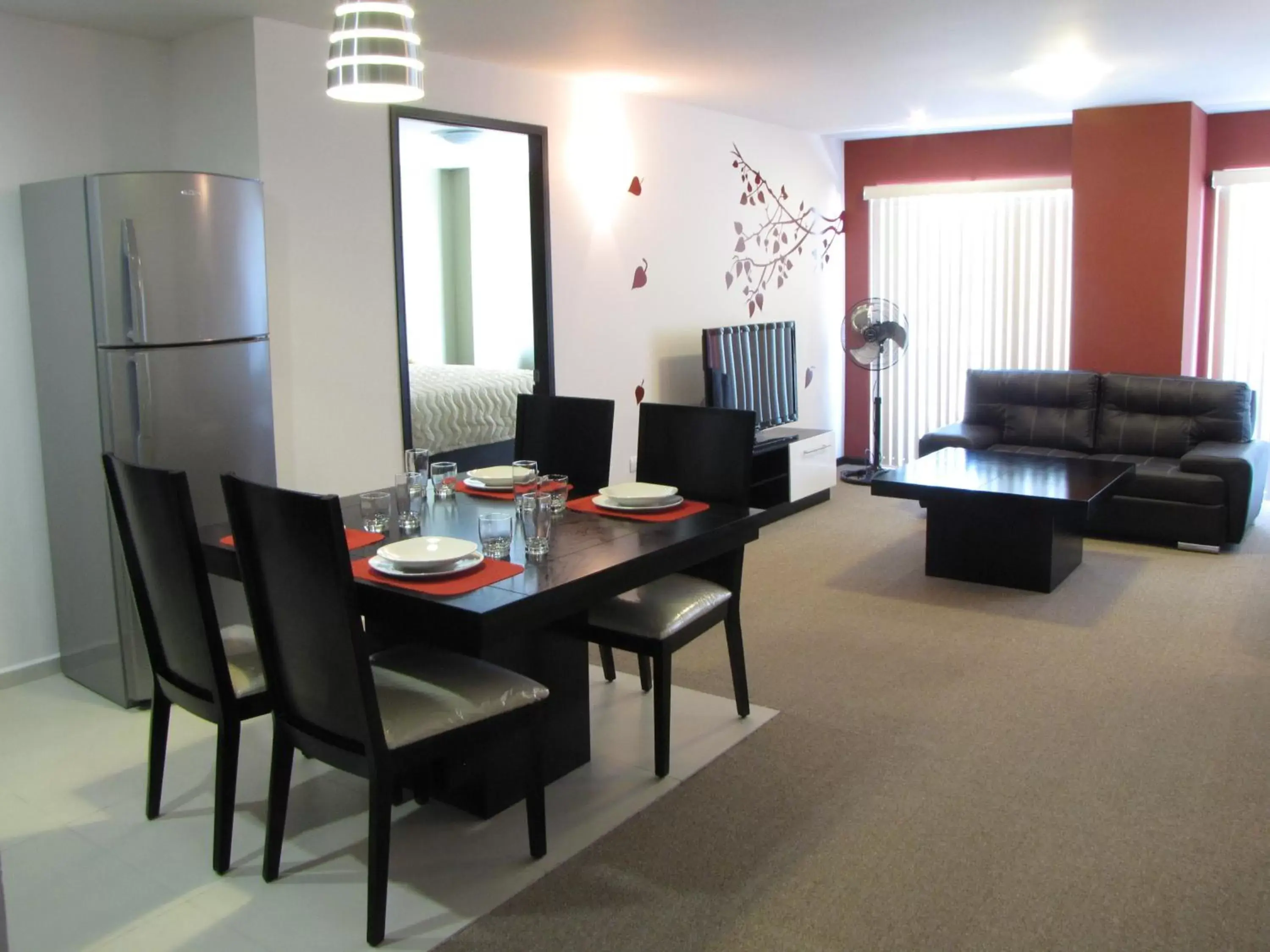 Decorative detail, Dining Area in Hotel Nuvo