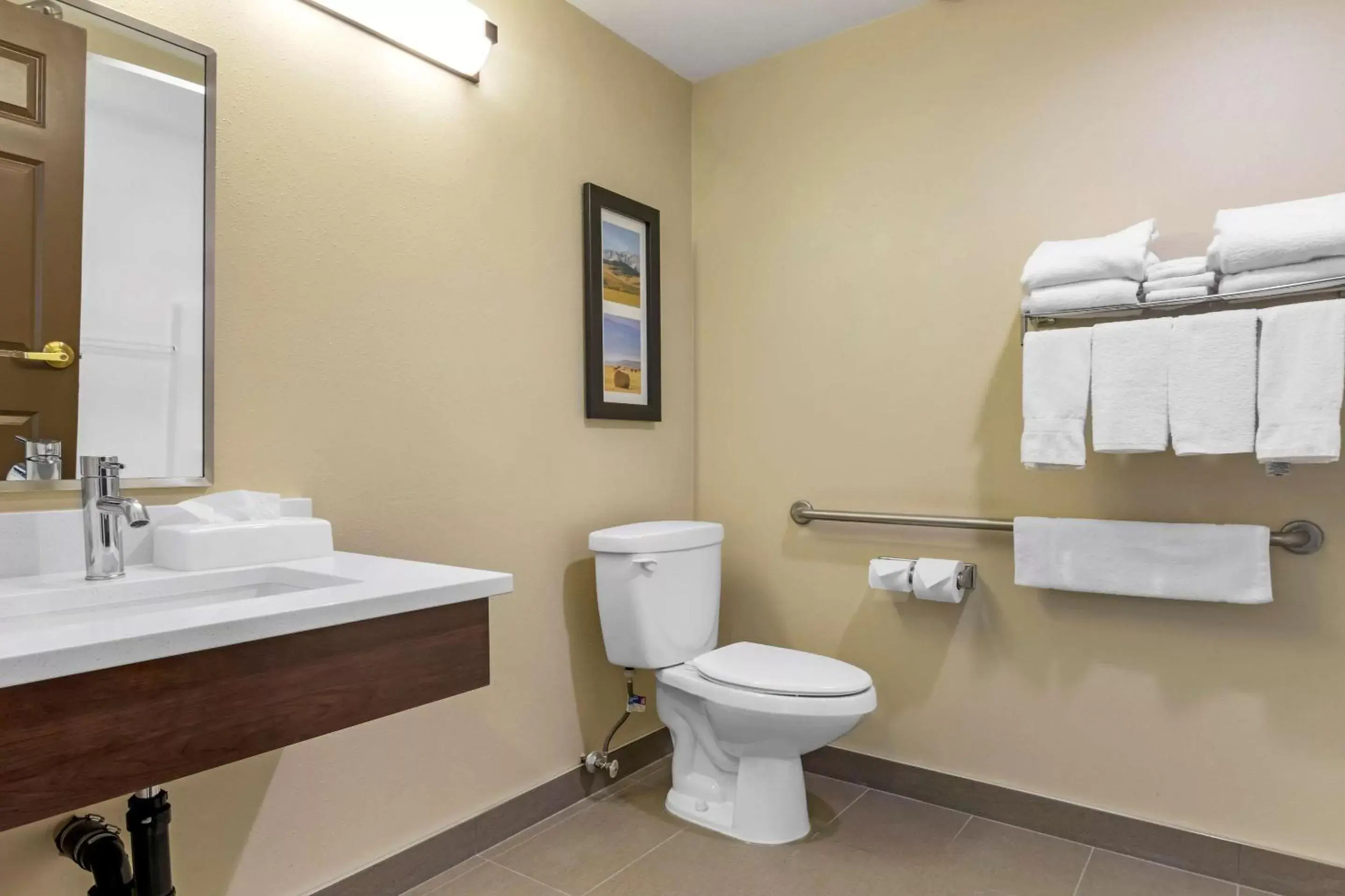 Bathroom in Comfort Inn Lethbridge