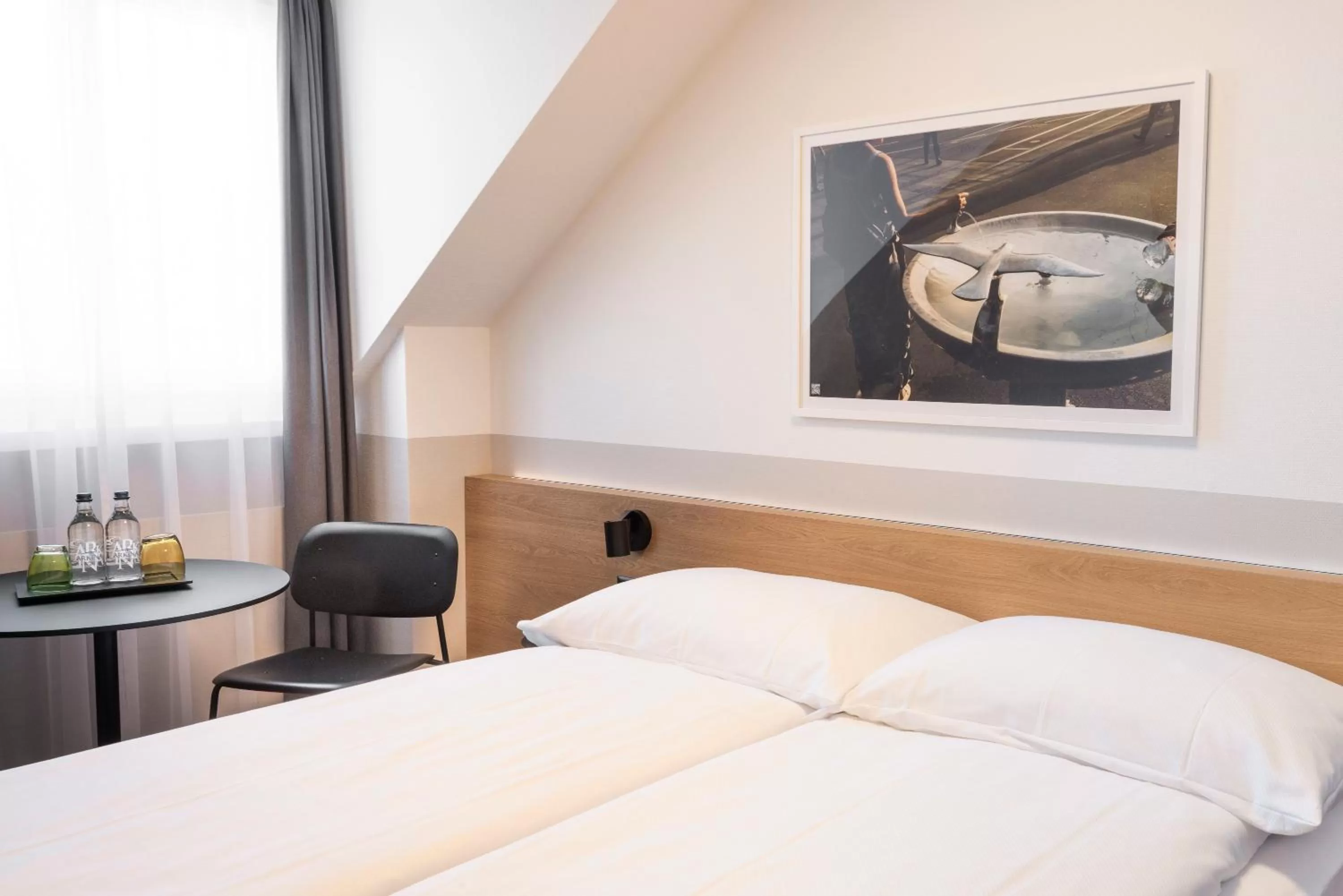 Bed in Fred Hotel Zürich Hauptbahnhof