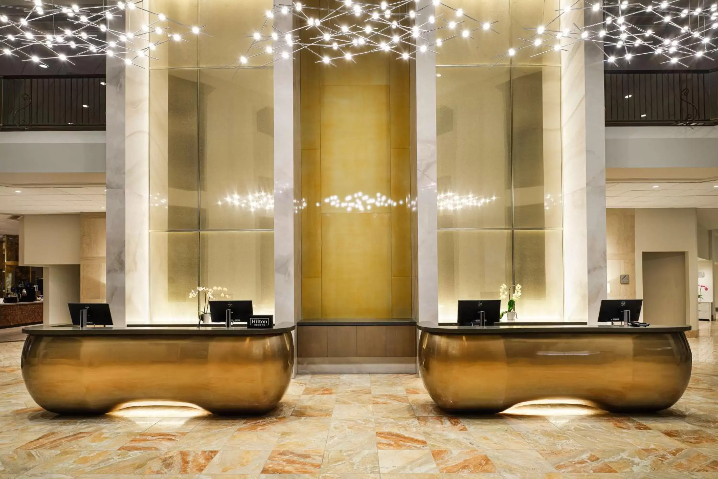 Lobby or reception in Hilton Richardson Dallas, TX Lobby or reception in Hilton Richardson Dallas, TX