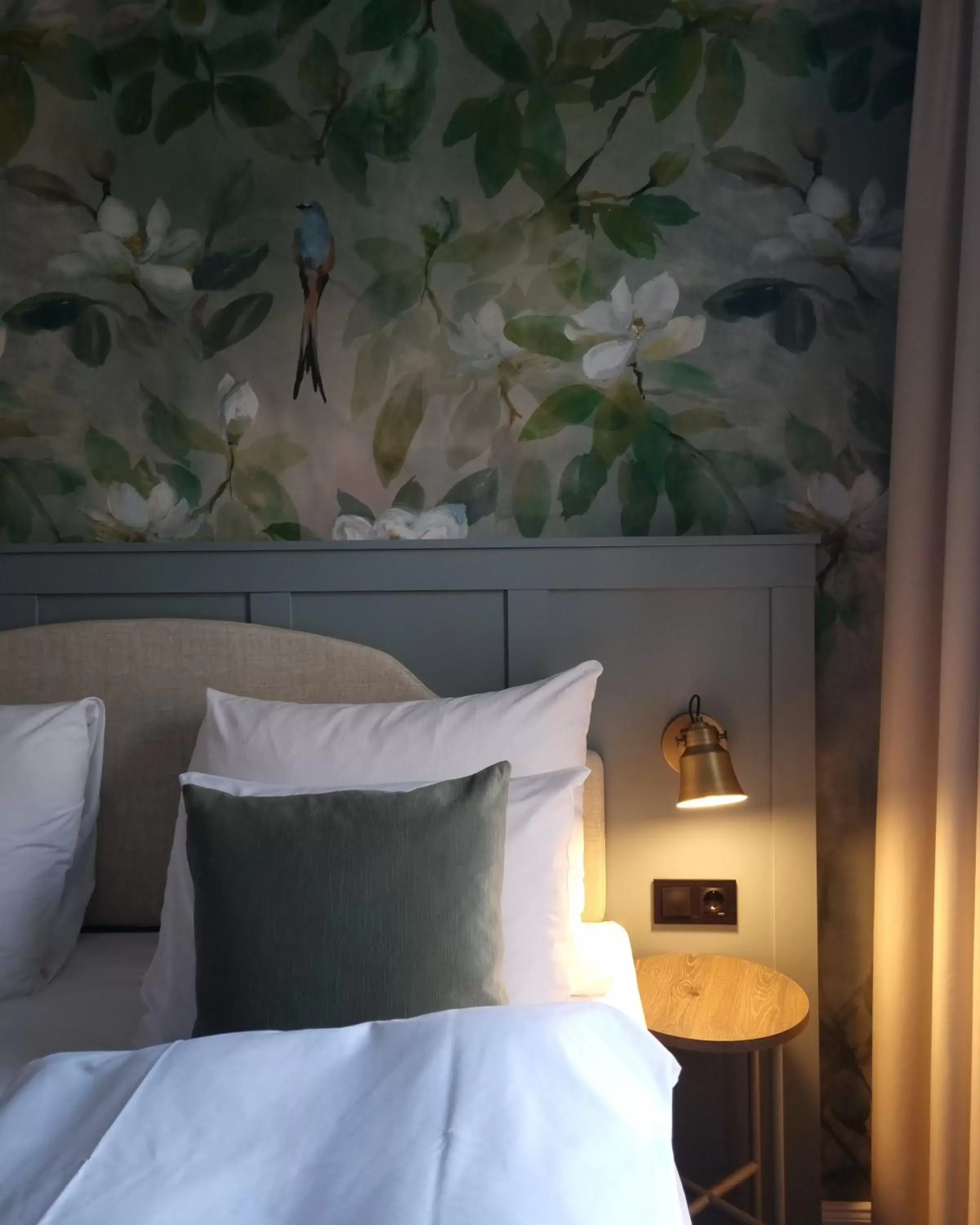 Decorative detail, Bed in Home Hotel Gabelshus Decorative detail, Bed in Home Hotel Gabelshus