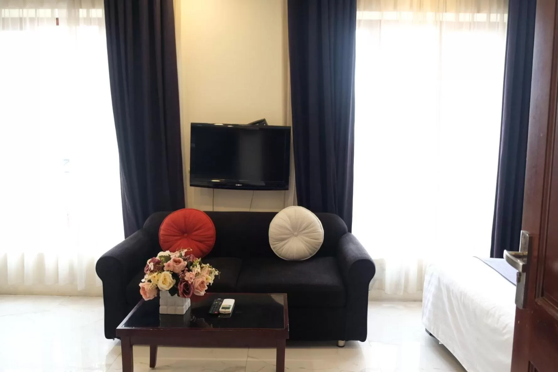 Seating area in Aisha HOTELS and APARTMENTS